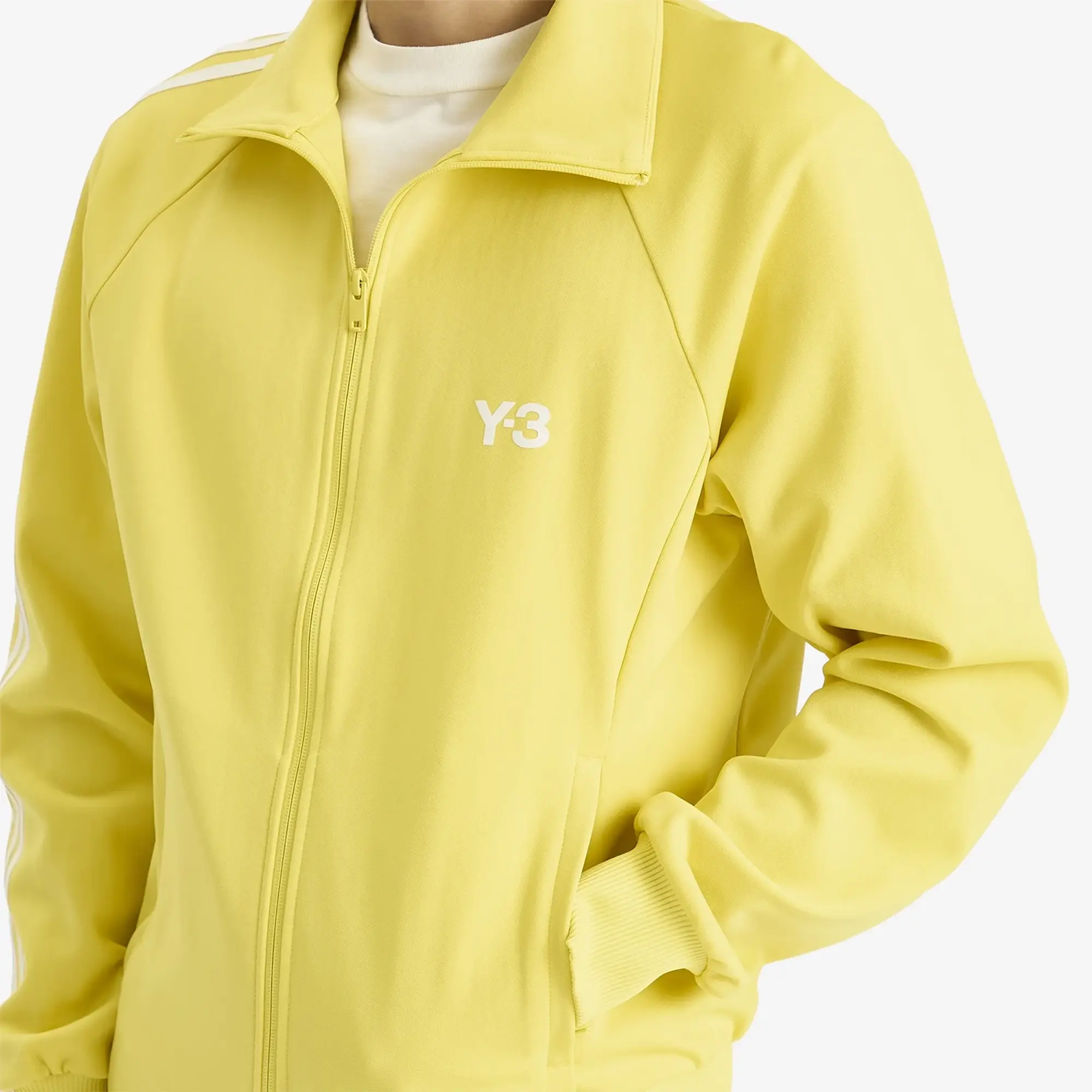 Y-3 Men's 3 Stripe Track Jacket Yellow
