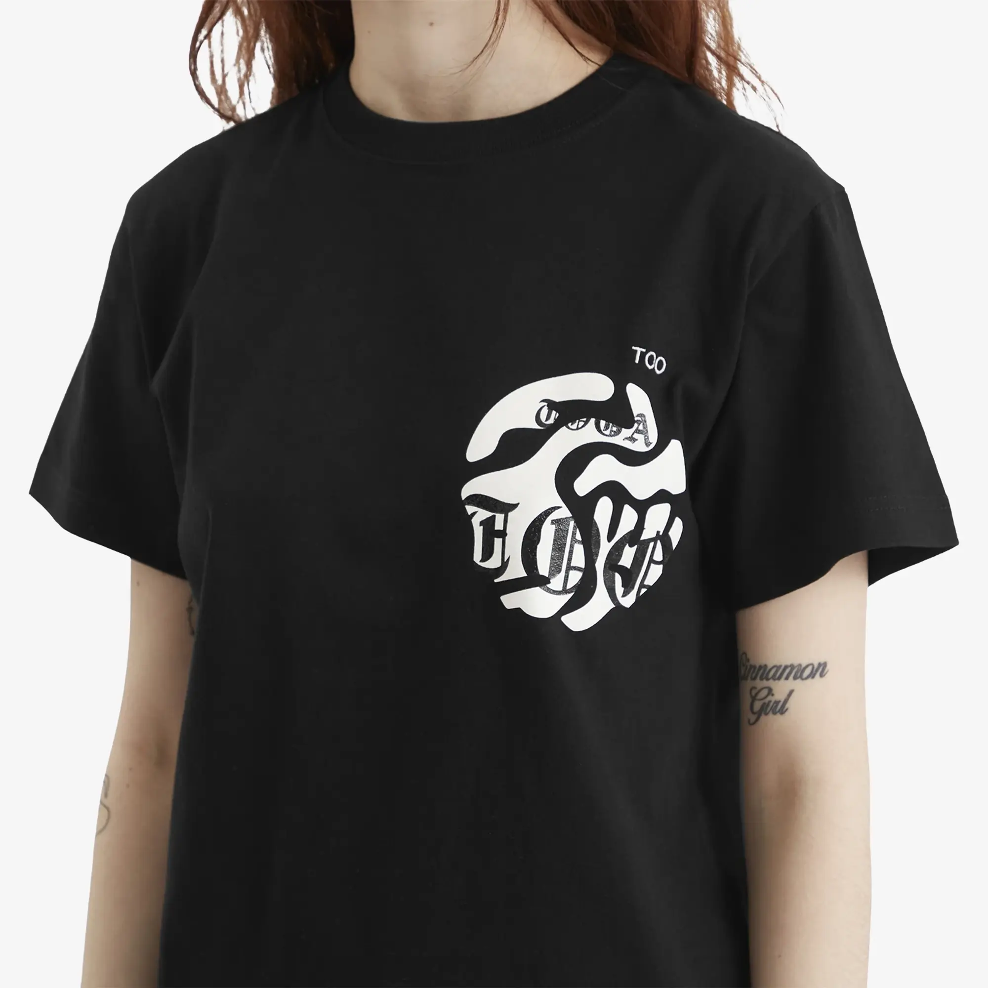 TOGA Print T-Shirt 1 Black