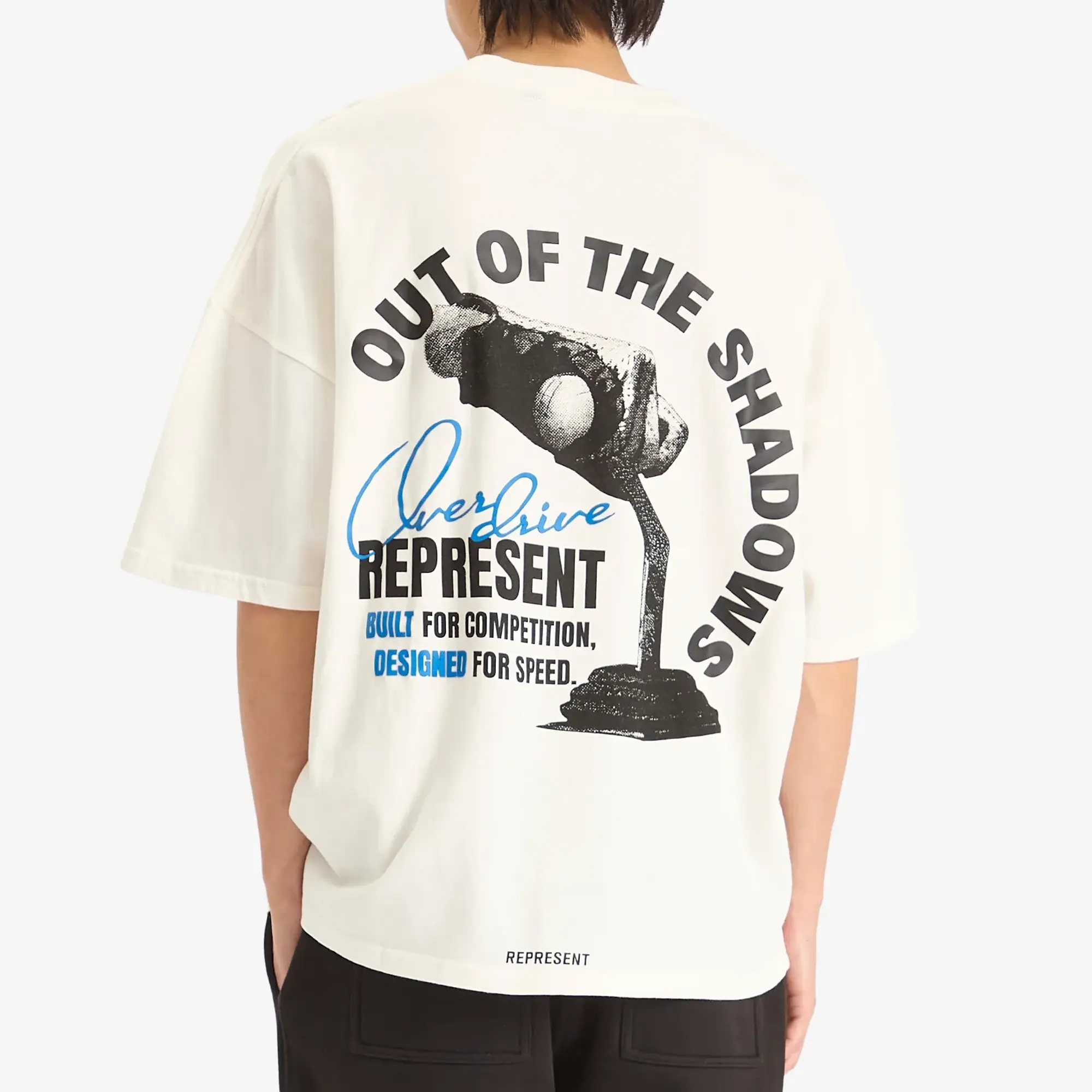 Represent Men's Out Of The Shadows T-Shirt Flat White