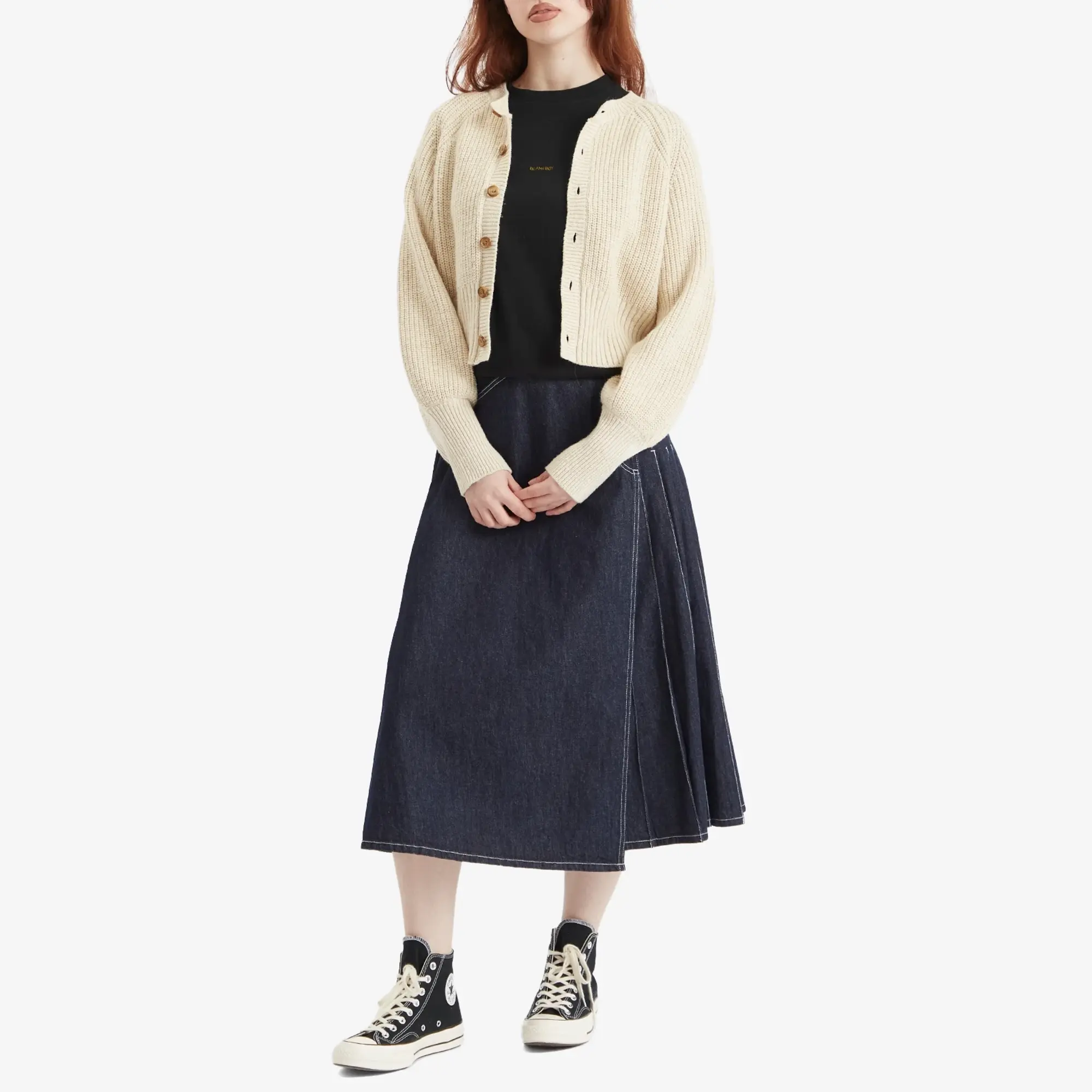 Beams Boy Women's Crew T-Shirt Black