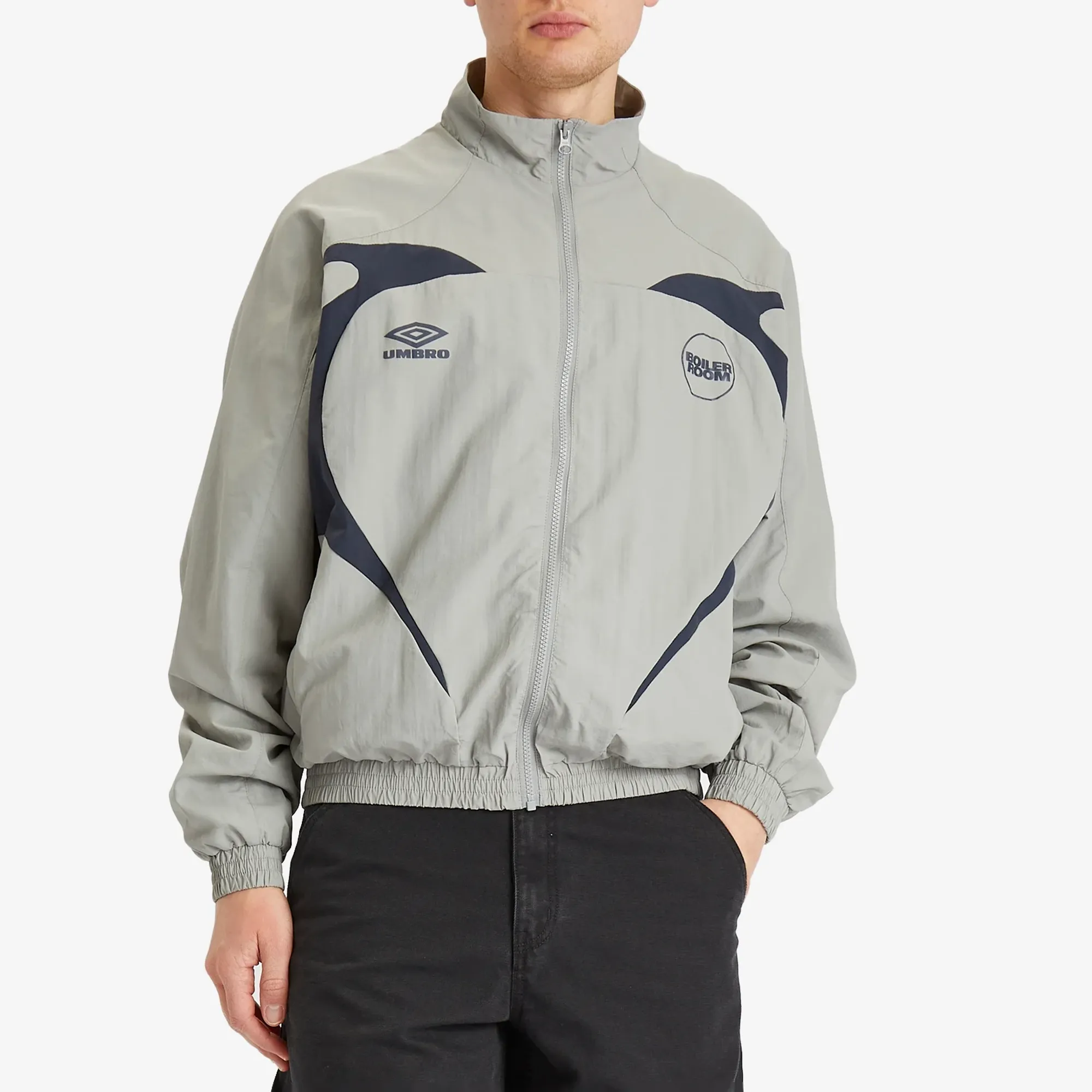 ジャケット・アウター L UMBRO BOILER ROOM SHELL TRACK TOP Boiler Room x Umbro Mens Shell Zip Up Track Top – Extra Butter