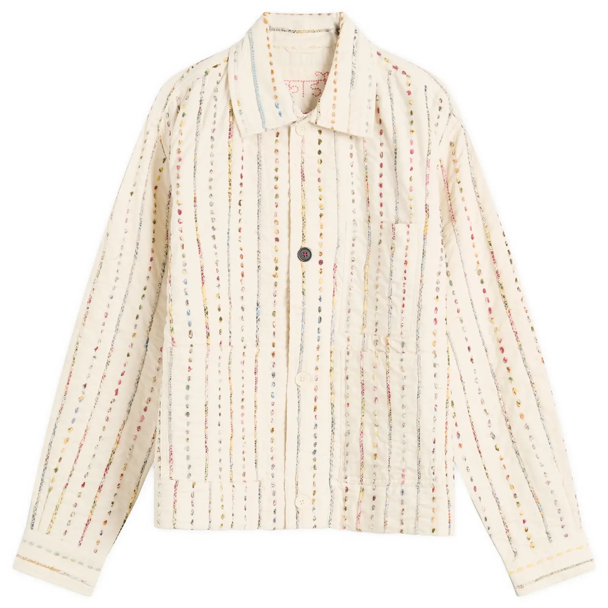 Kardo Men's Bodhi Embroidered Jacket Neutral