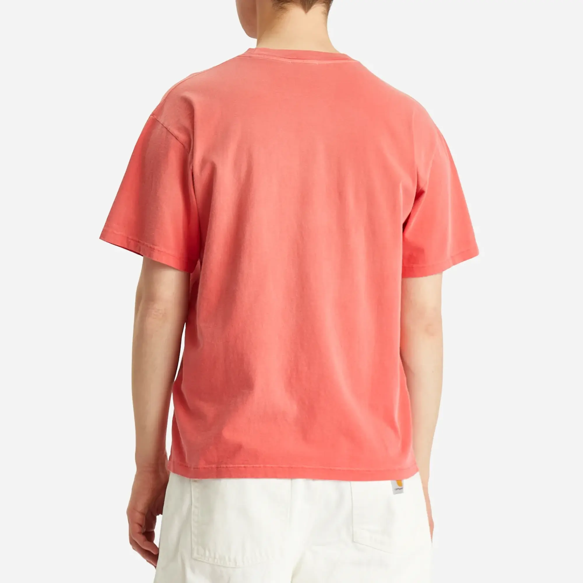 Aries Men's Sunbleached Cola T-Shirt Red