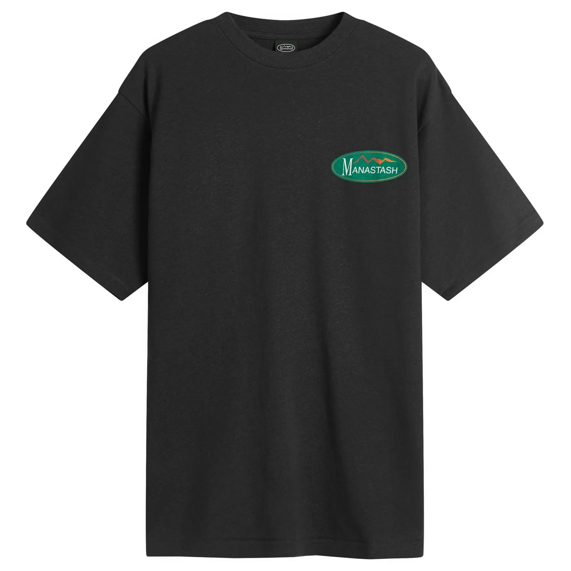 Manastash Men's Hemp Original Logo T-Shirt Black