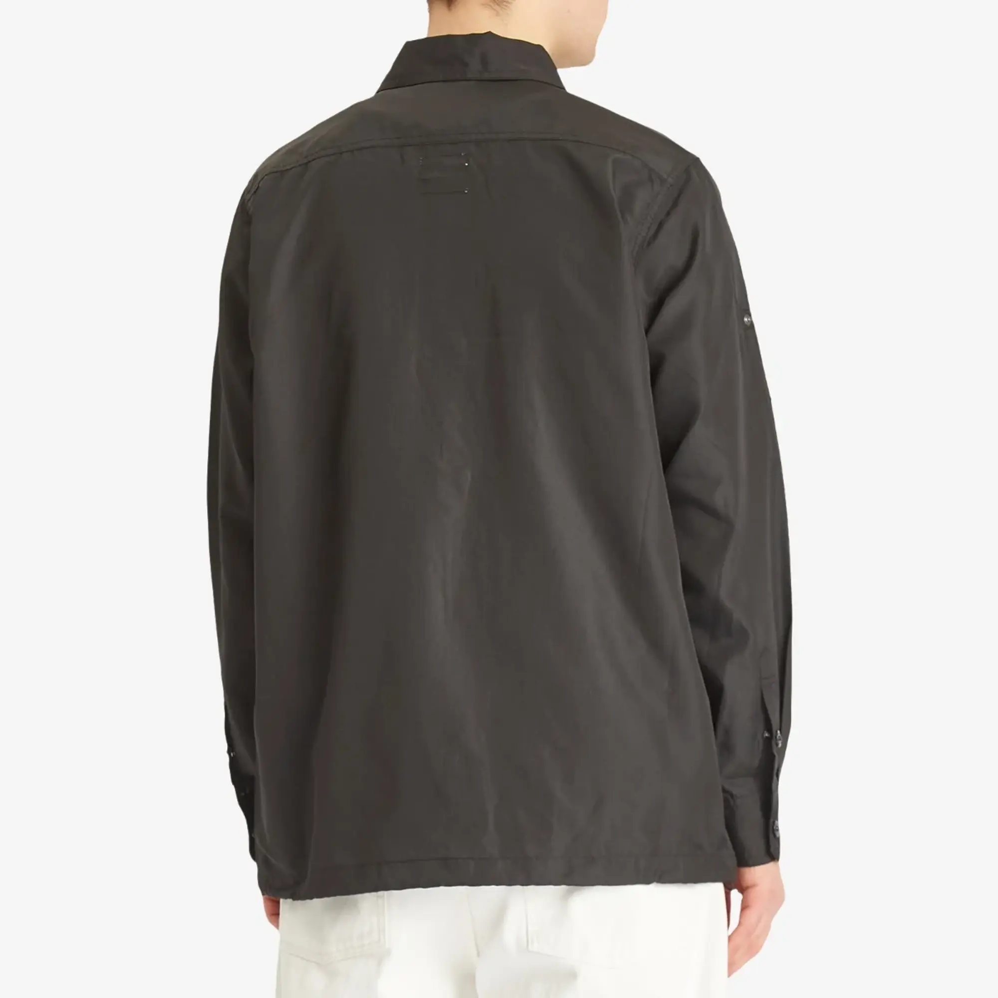 Taion Men's Military Pocket Shirt Black