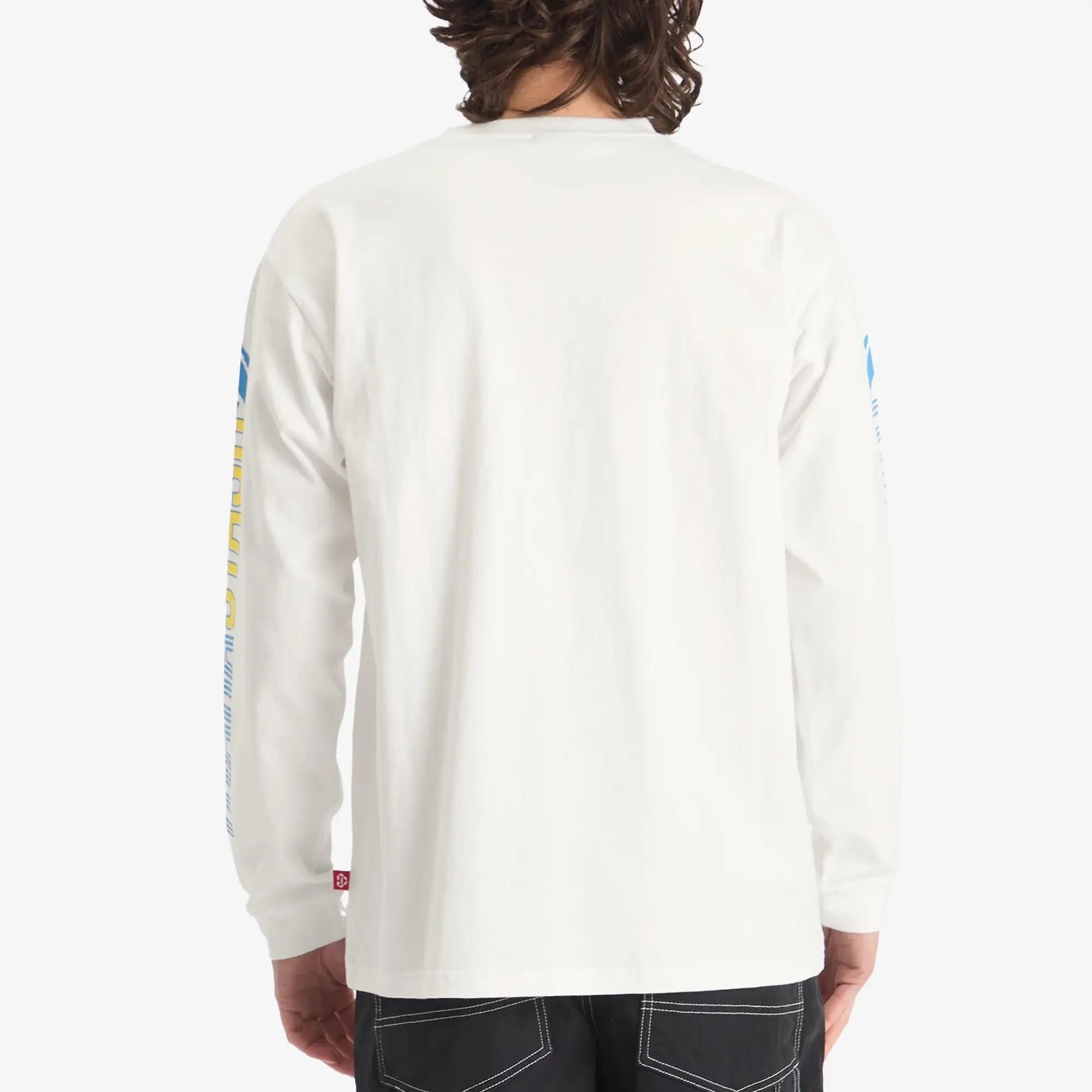 Manastash Men's Re:Ctn Long Sleeve T&F T-Shirt White