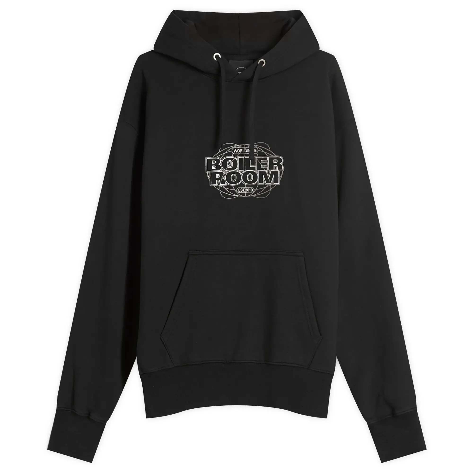 Boiler Room Men's World Tour Hoodie Black