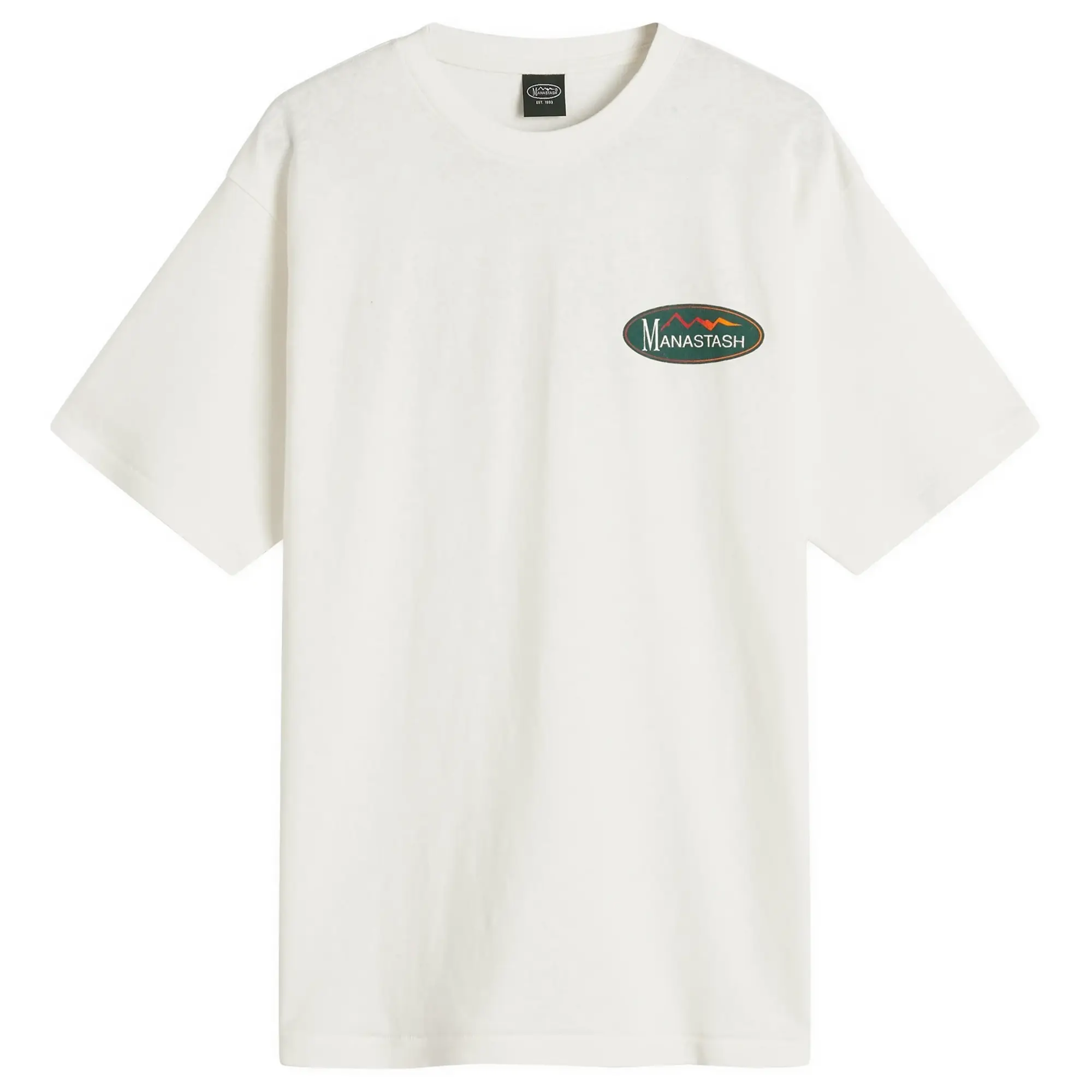 Manastash Men's Hemp Original Logo T-Shirt White