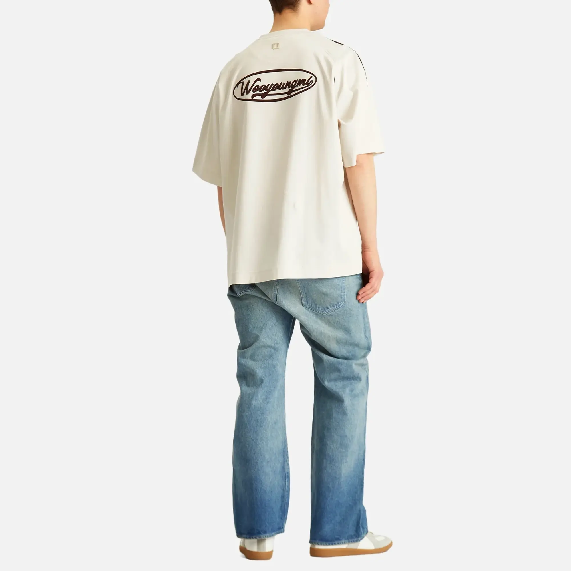 Wooyoungmi Men's Sports T-Shirt Beige