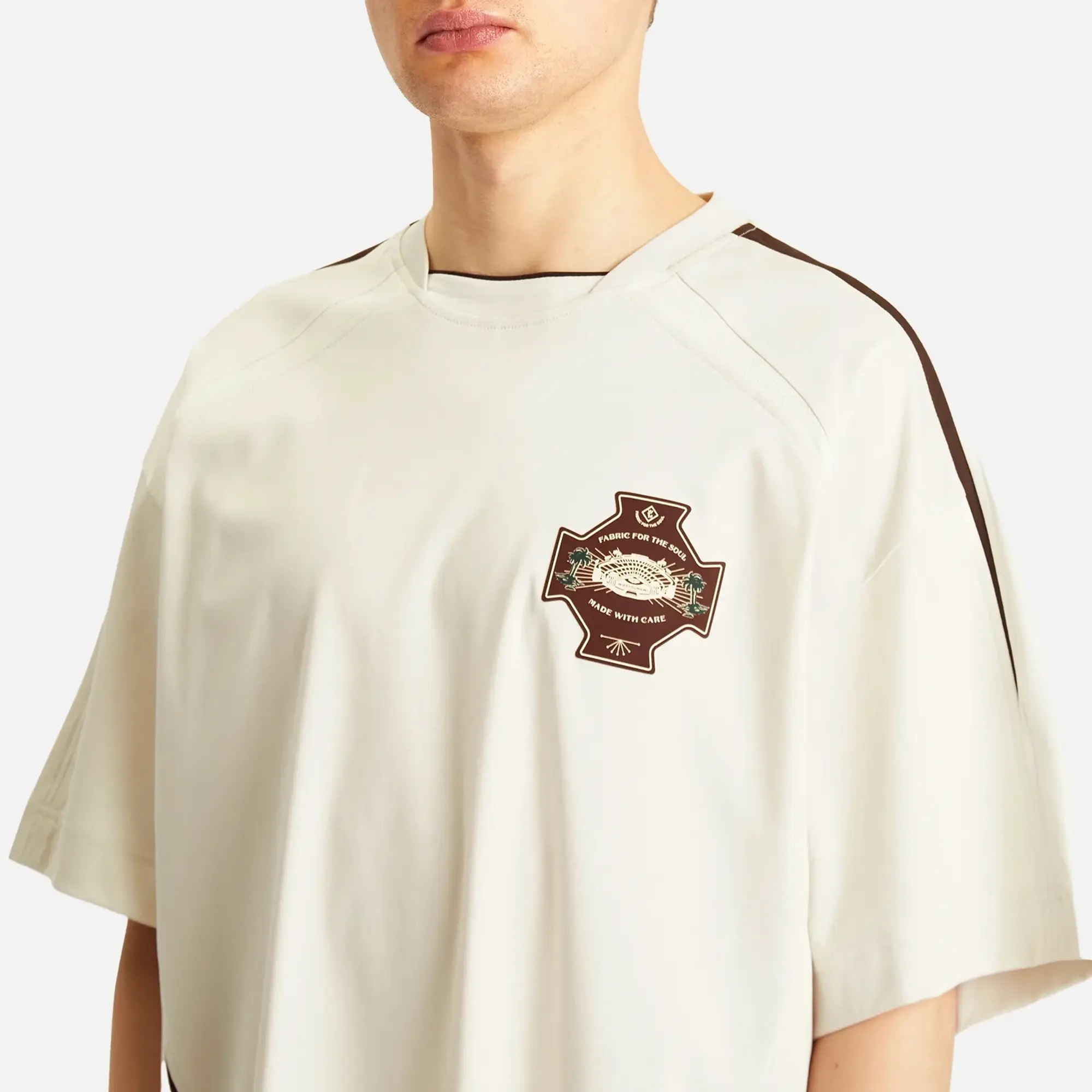 Wooyoungmi Men's Sports T-Shirt Beige