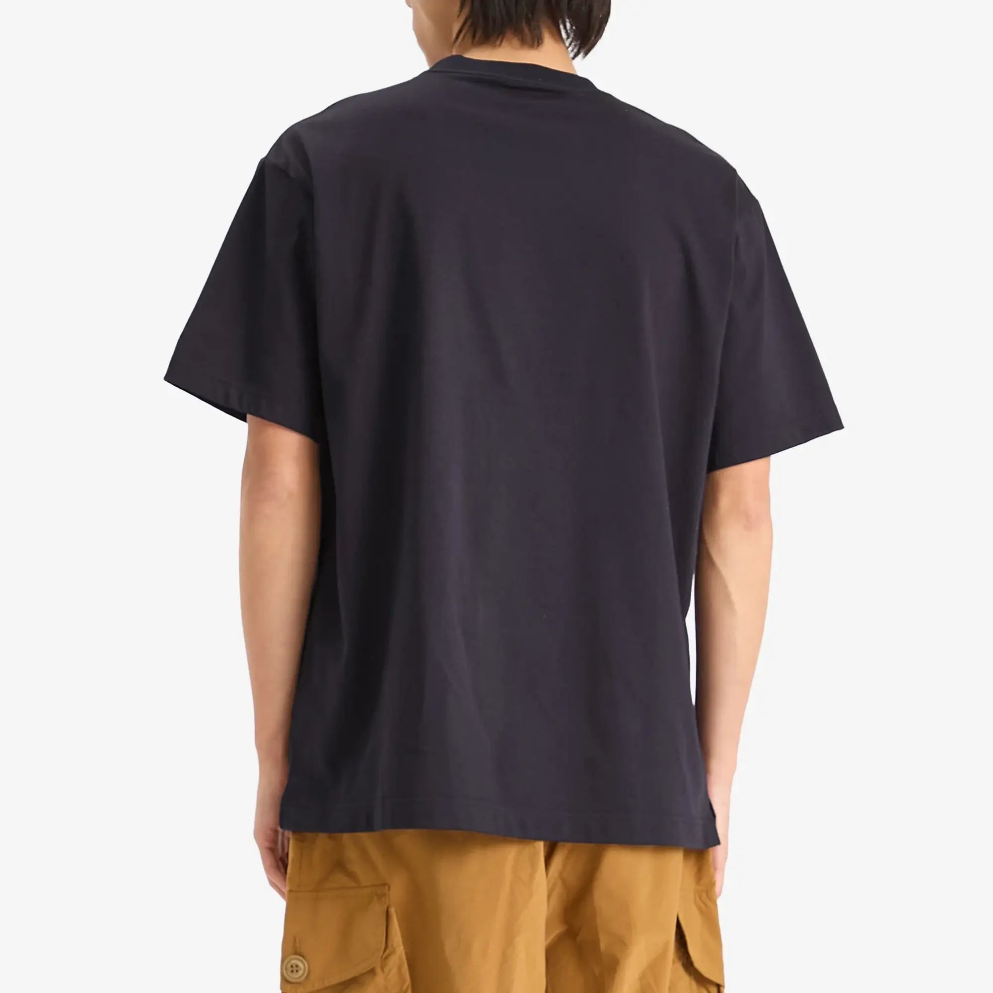 And Wander Men's Pocket T-Shirt Navy