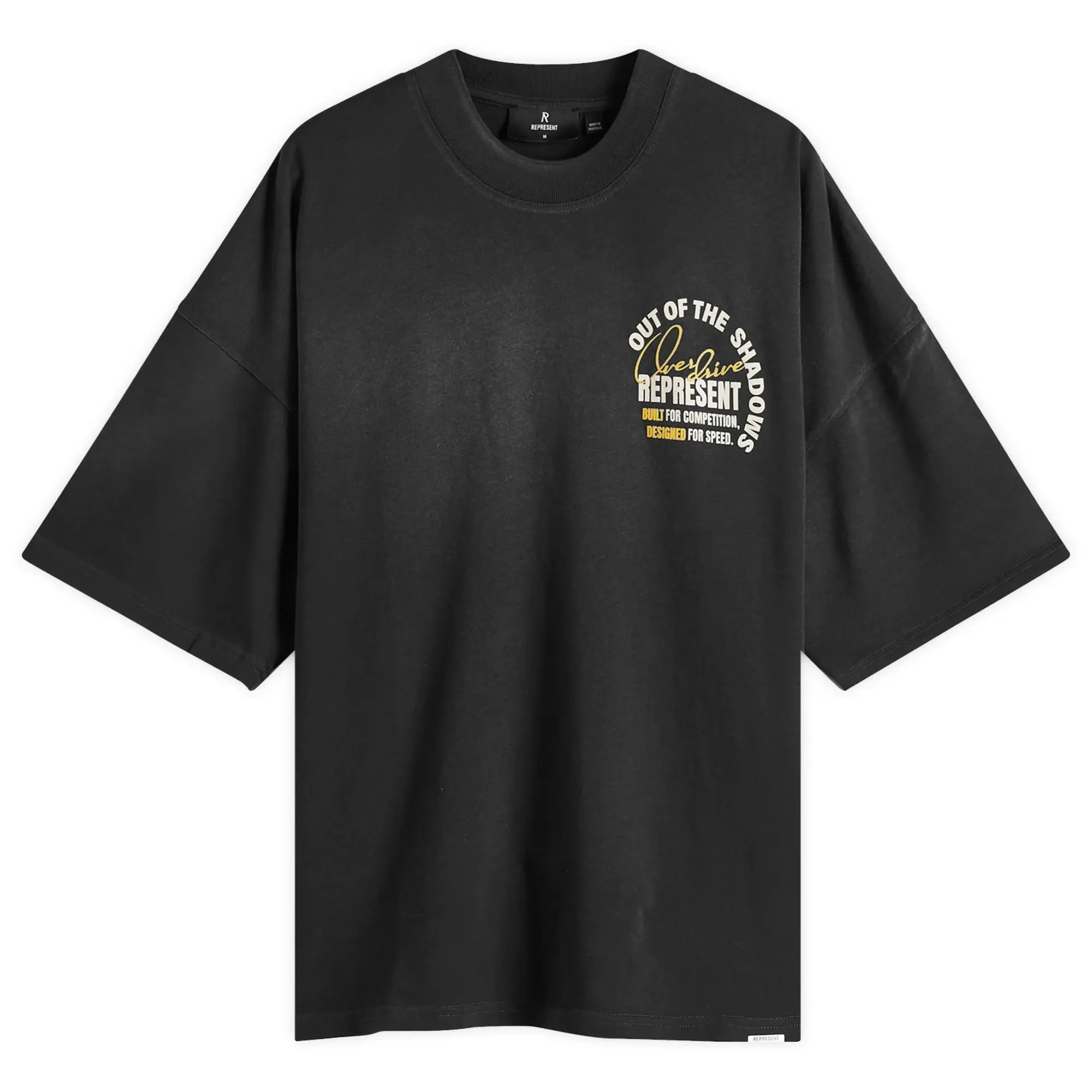 Represent Men's Out Of The Shadows T-Shirt Stained Black