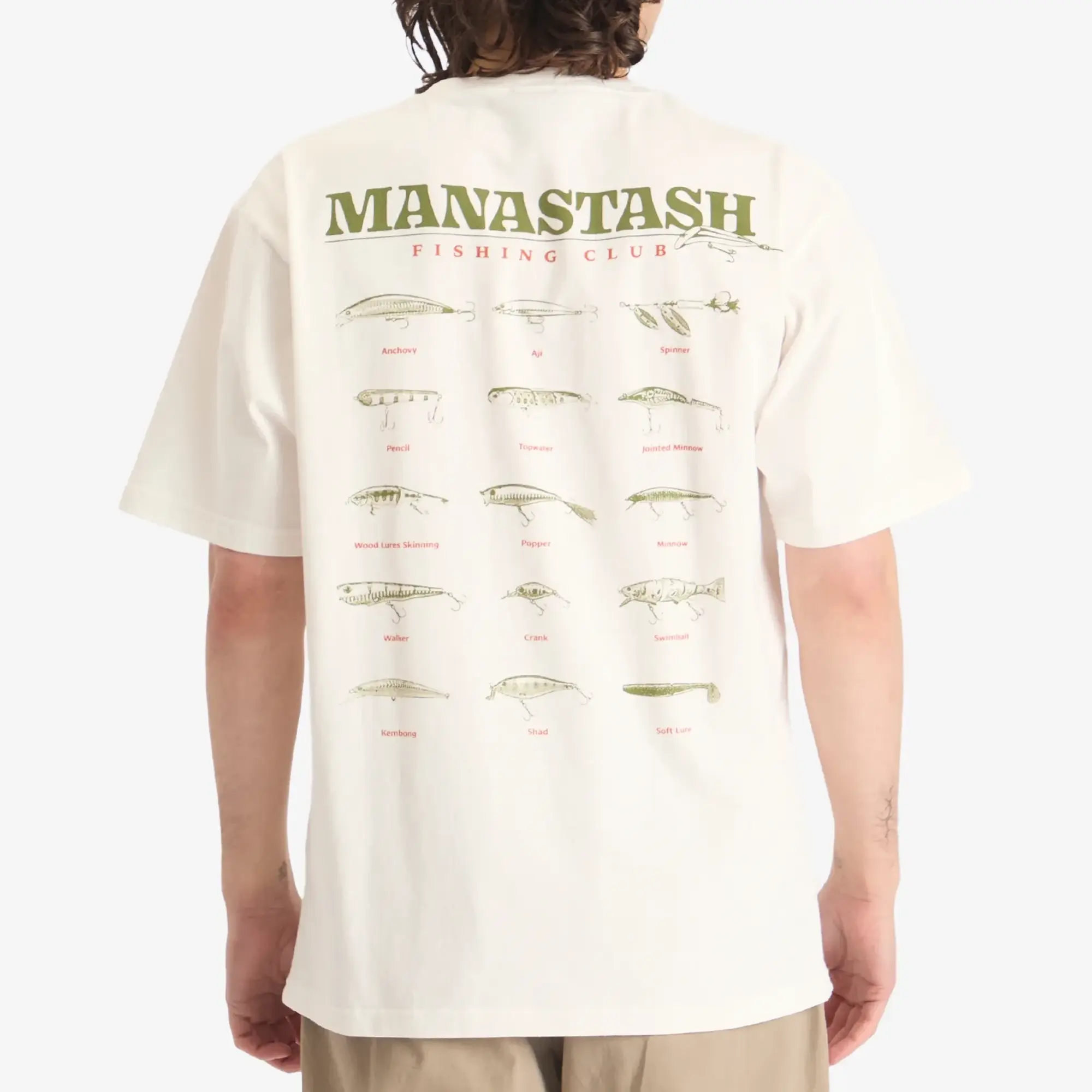 Manastash Men's Pumice Lure T-Shirt White