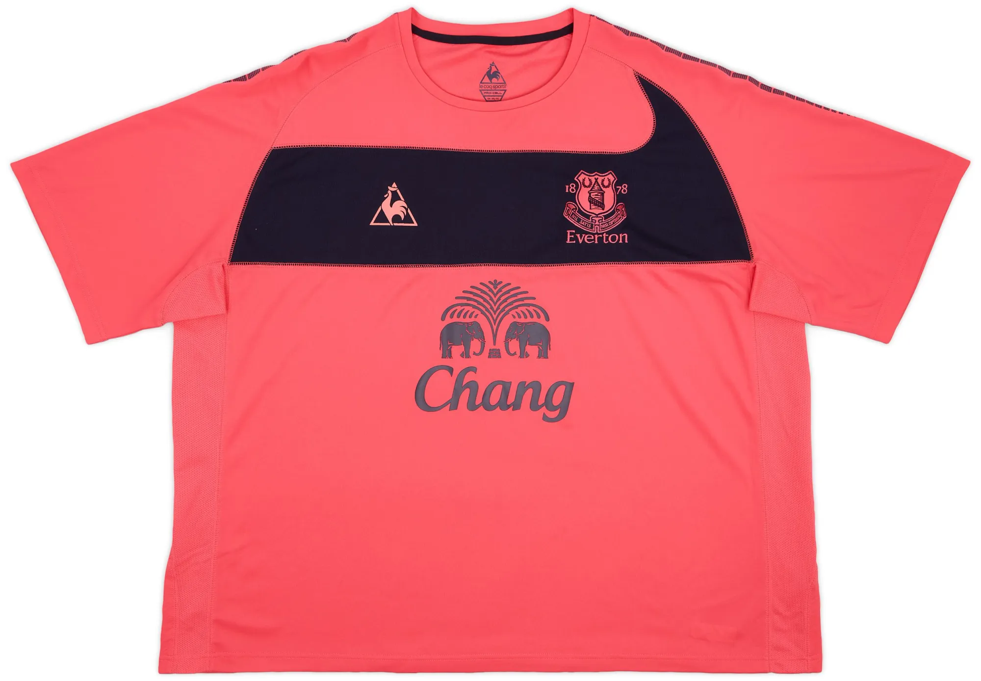 2010-11 Everton Away Shirt Baines #3 10/10 (4XL