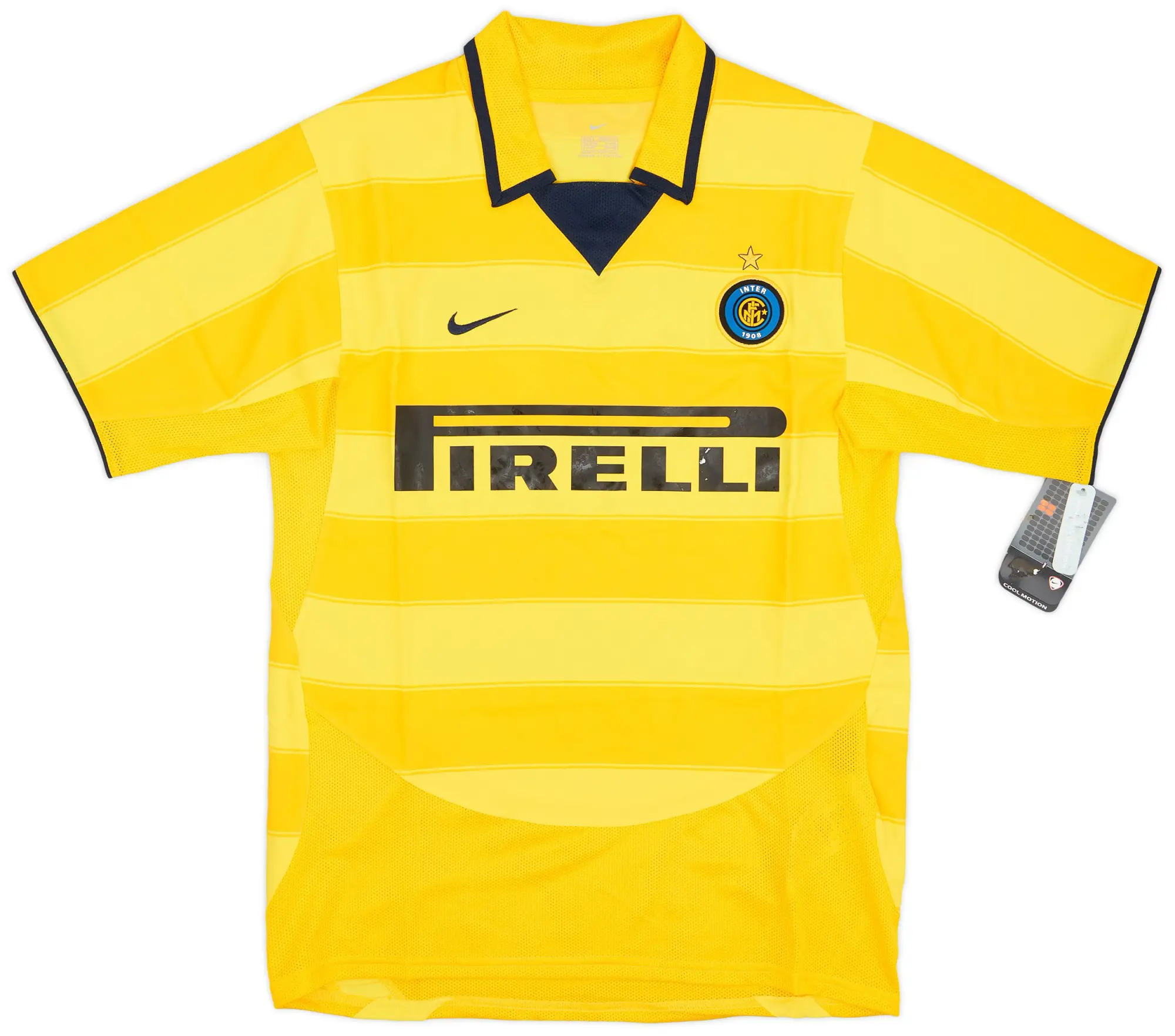 2003-04 Inter Milan Away Shirt J.Zanetti #4 (S)