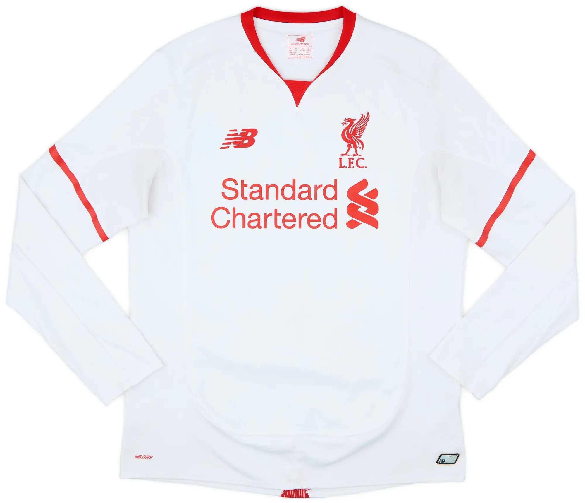 2015-16 Liverpool Away L/S Shirt Firmino #11 - 7/10 - (M)