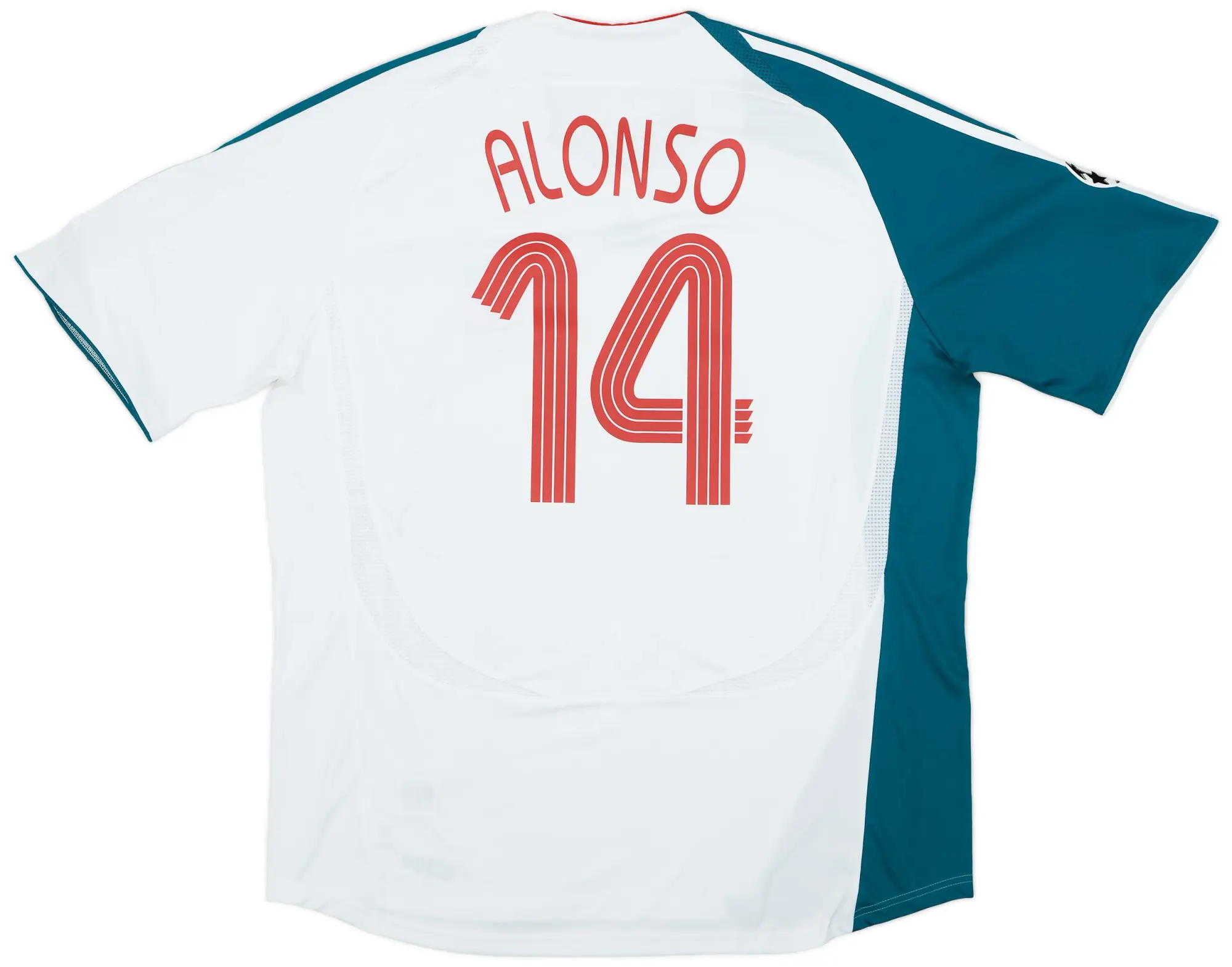 2006-07 Liverpool Third Shirt Alonso #14 - 6/10 - (XXL)