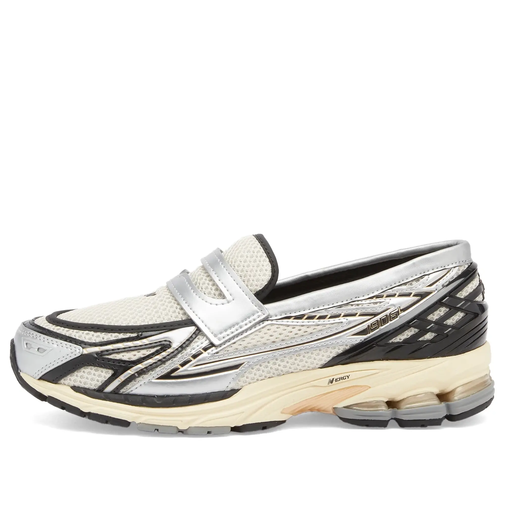 New Balance Men's  Sneaker Silver Metallic