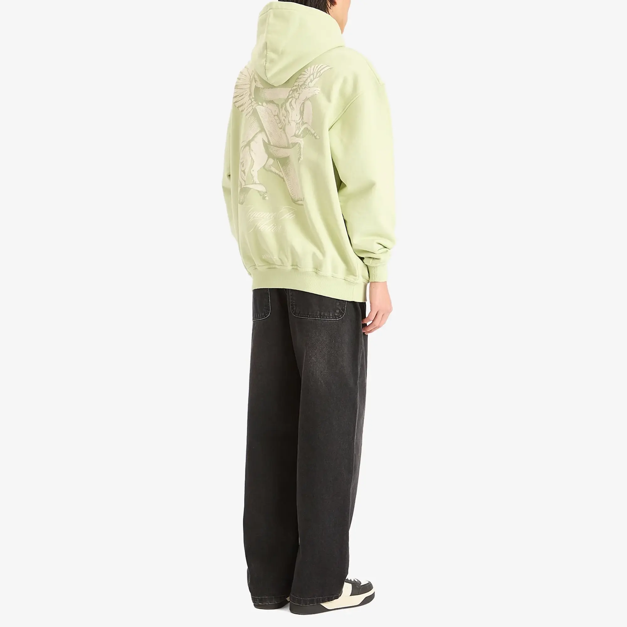 Represent Men's Elegance In Motion Hoodie Matcha