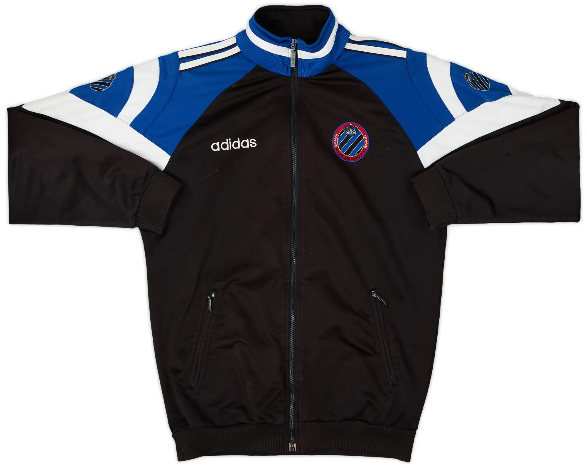 1996-97 Club Brugge adidas Track Jacket - 6/10 - (XL.Boys)
