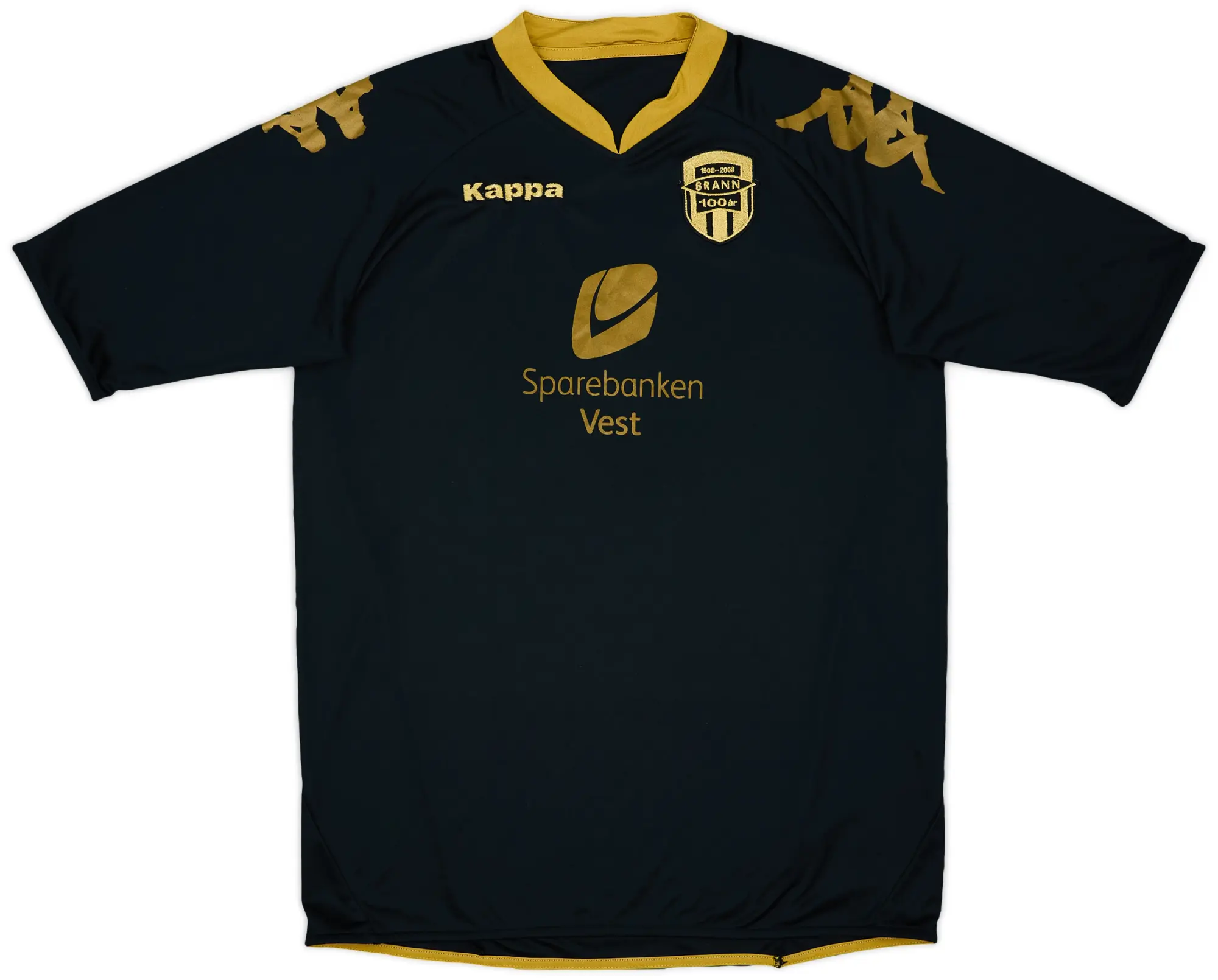 2008 Brann Kappa Training Shirt - 9/10 - (XXL)