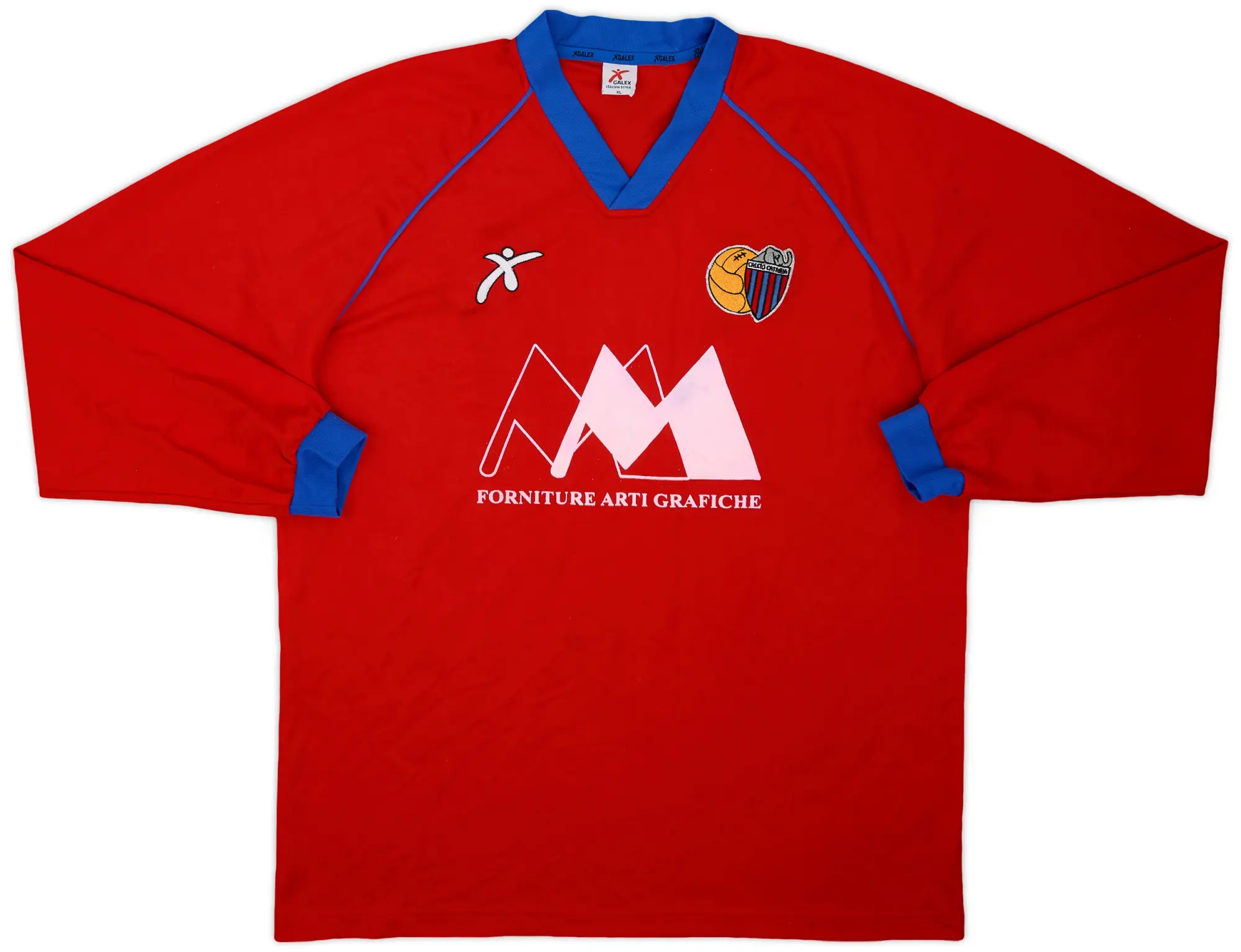2002-03 Catania Galex Training L/S Shirt - 6/10 - (XL)