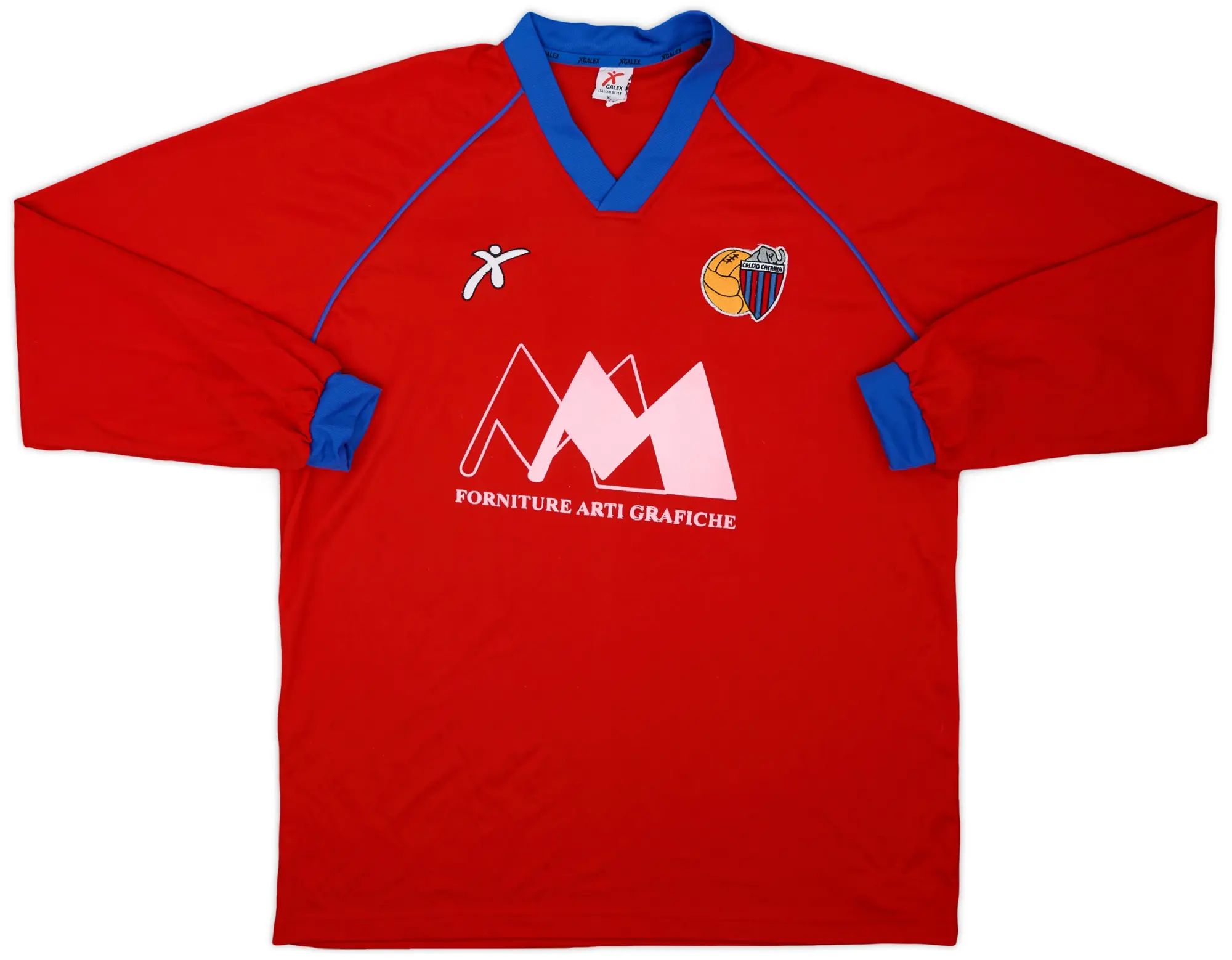 2002-03 Catania Galex Training L/S Shirt - 7/10 - (XL)