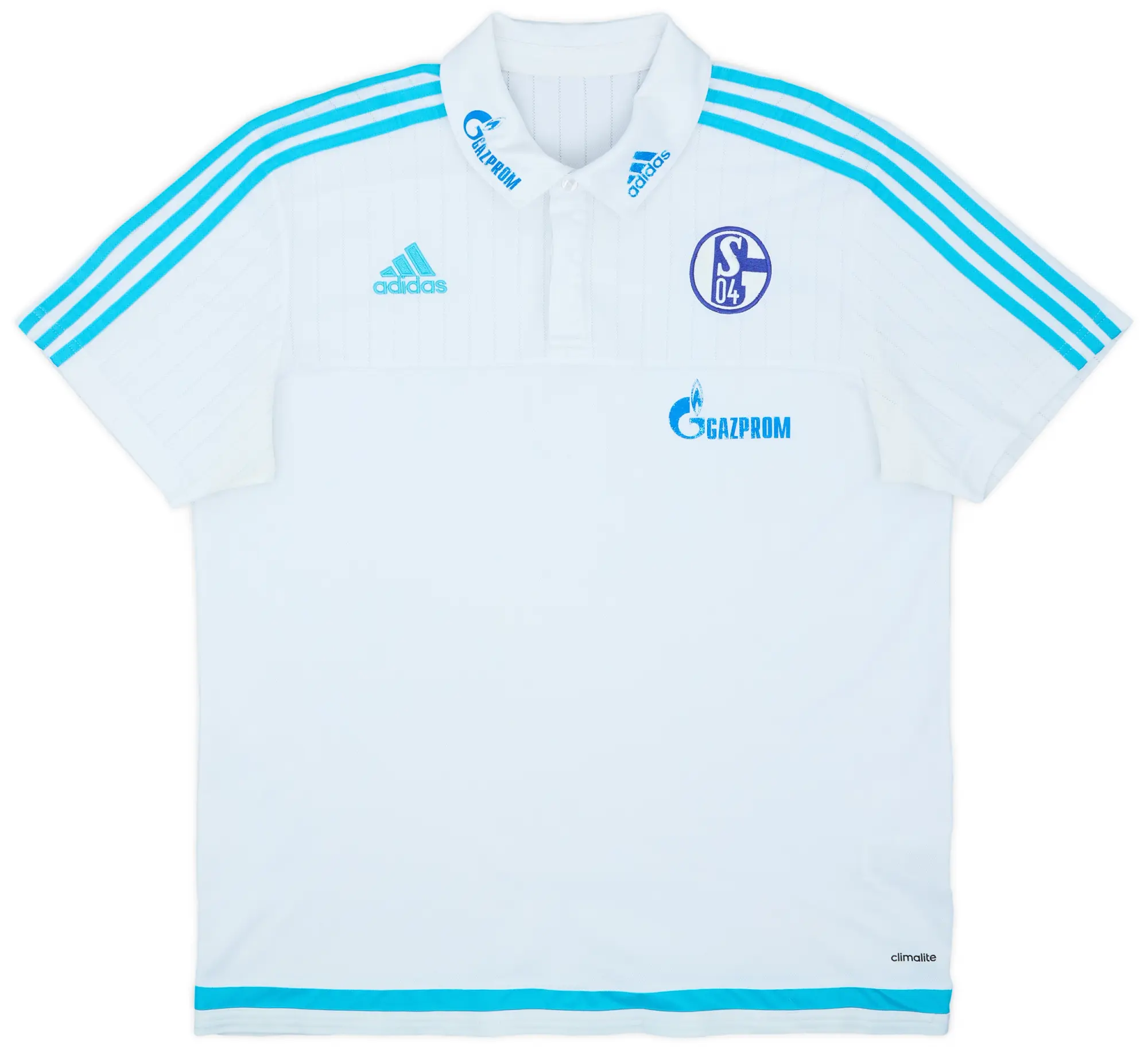 2015-16 Schalke adidas Polo Shirt - 6/10 - (XL)