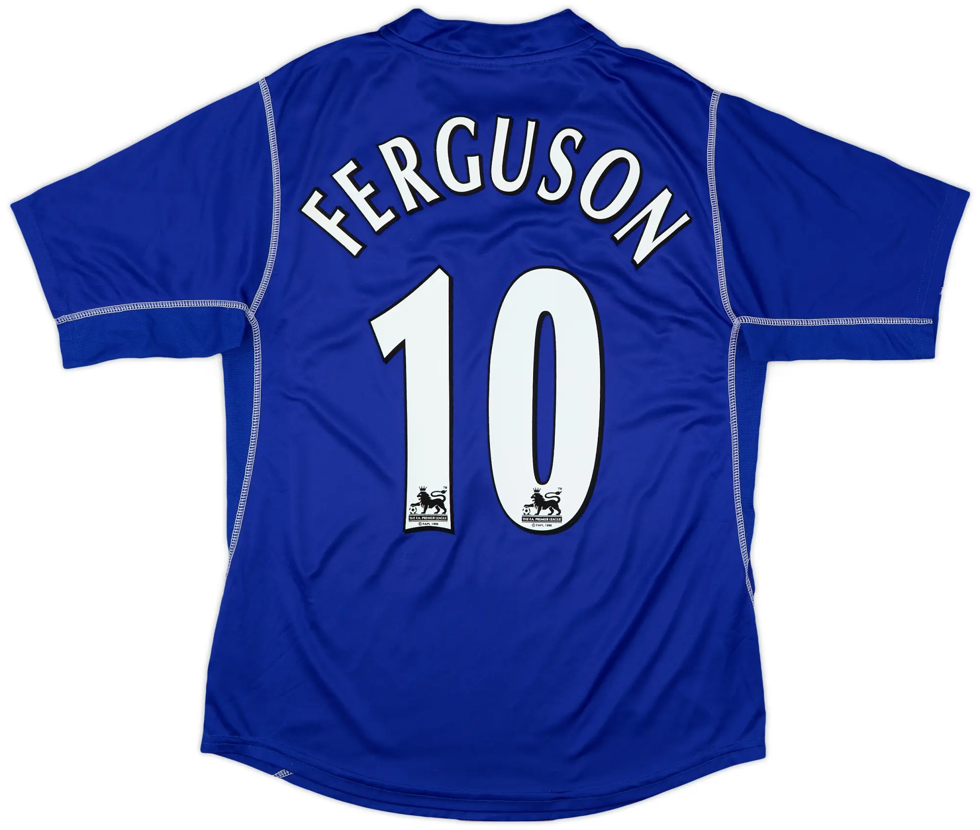 2002-03 Everton Home Shirt Ferguson #10 - 7/10 - (L)
