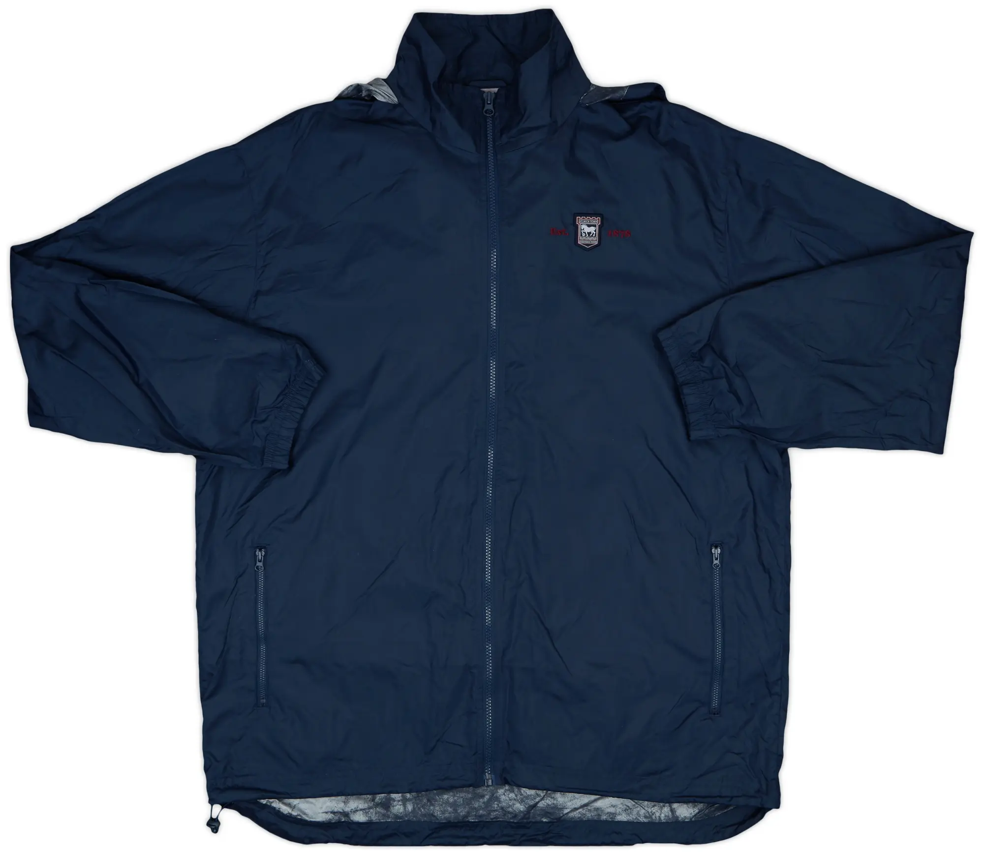 2000-01 Ipswich Punch Hooded Rain Jacket - 6/10 - (L)