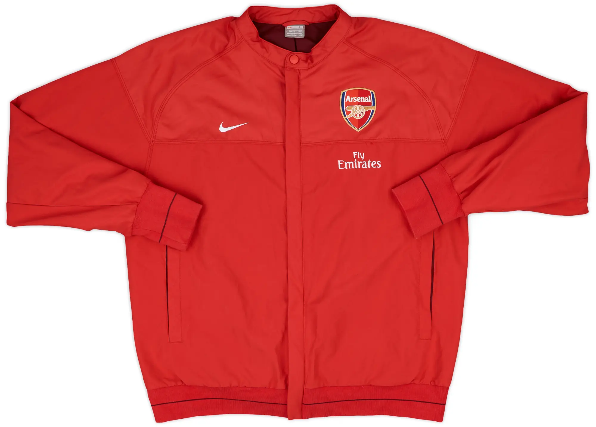 2008-09 Arsenal Nike Track Jacket - 8/10 - (L)
