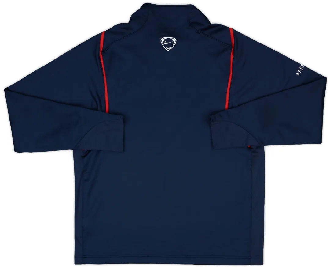 2006-07 Arsenal Nike Drill Top - 8/10 - (M) | ARSJ06-651 | FOOTY.COM