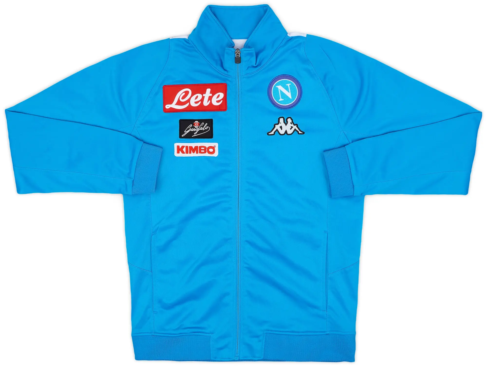 2017-18 Napoli Kappa Track Jacket - 8/10 - (S)