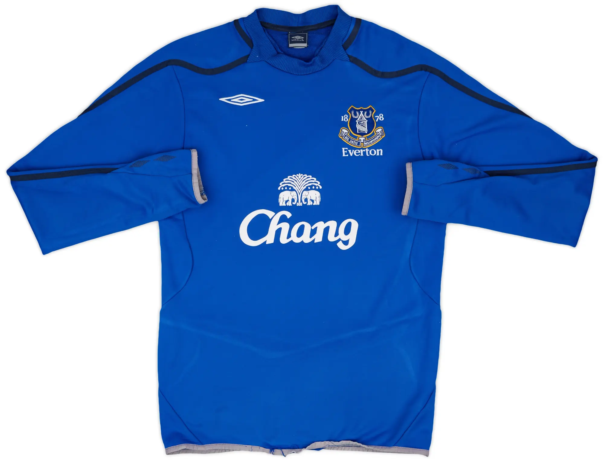 2007-08 Everton Umbro Sweat Top - 8/10 - (M)