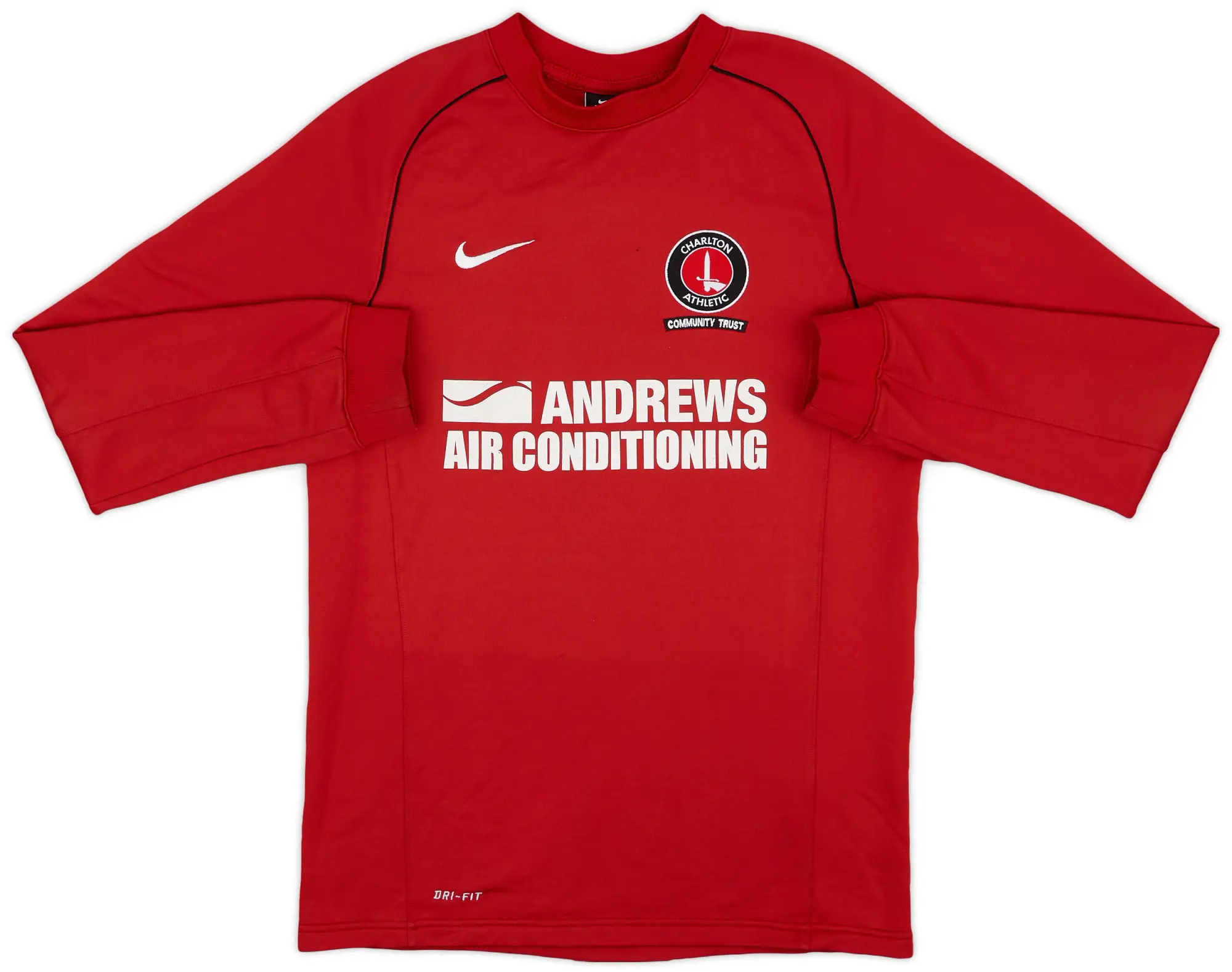 2012-13 Charlton Community Nike Sweat Top - 7/10 - (M)
