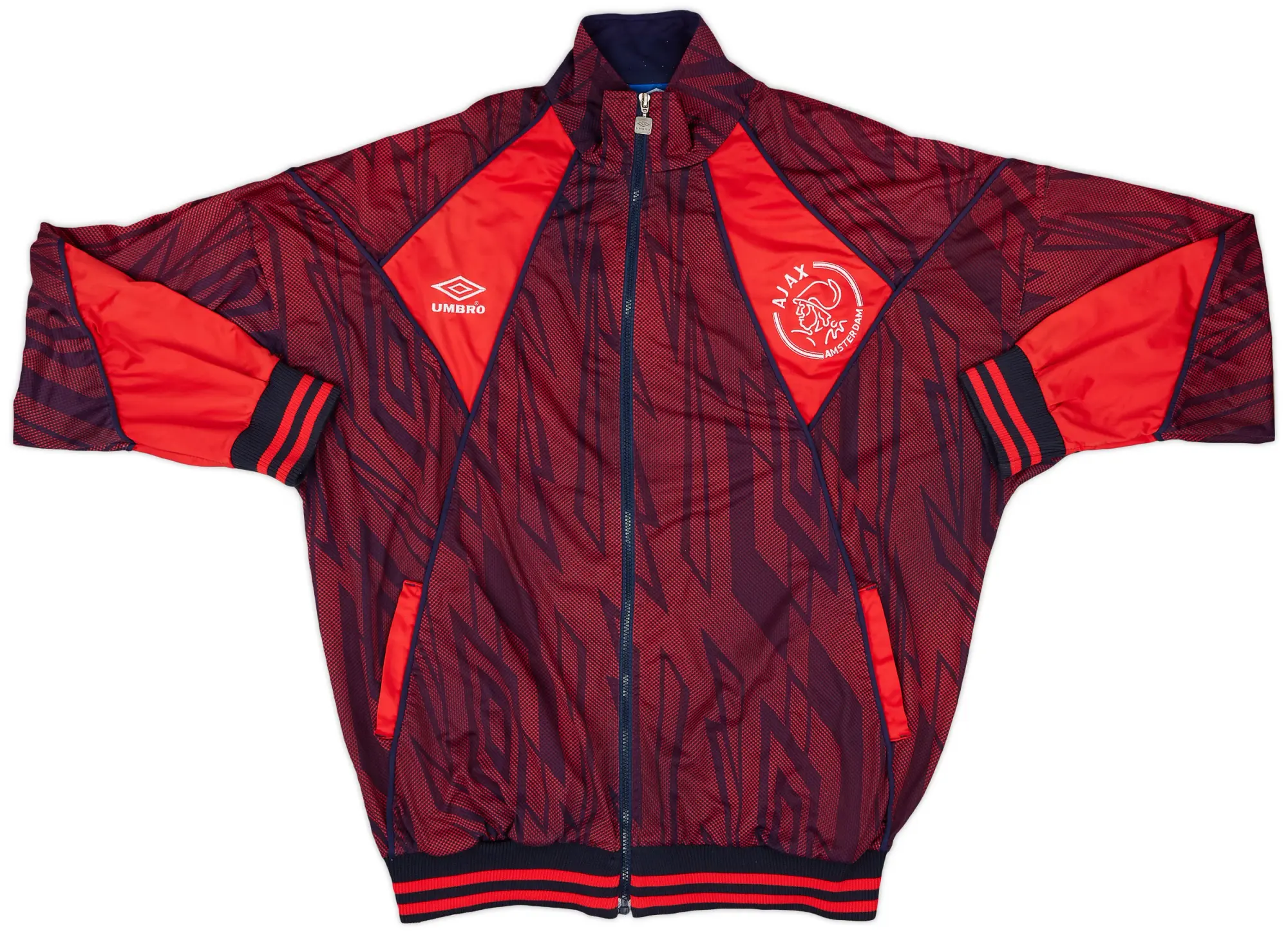 1994-95 Ajax Umbro Track Jacket - 7/10 - (3XL)