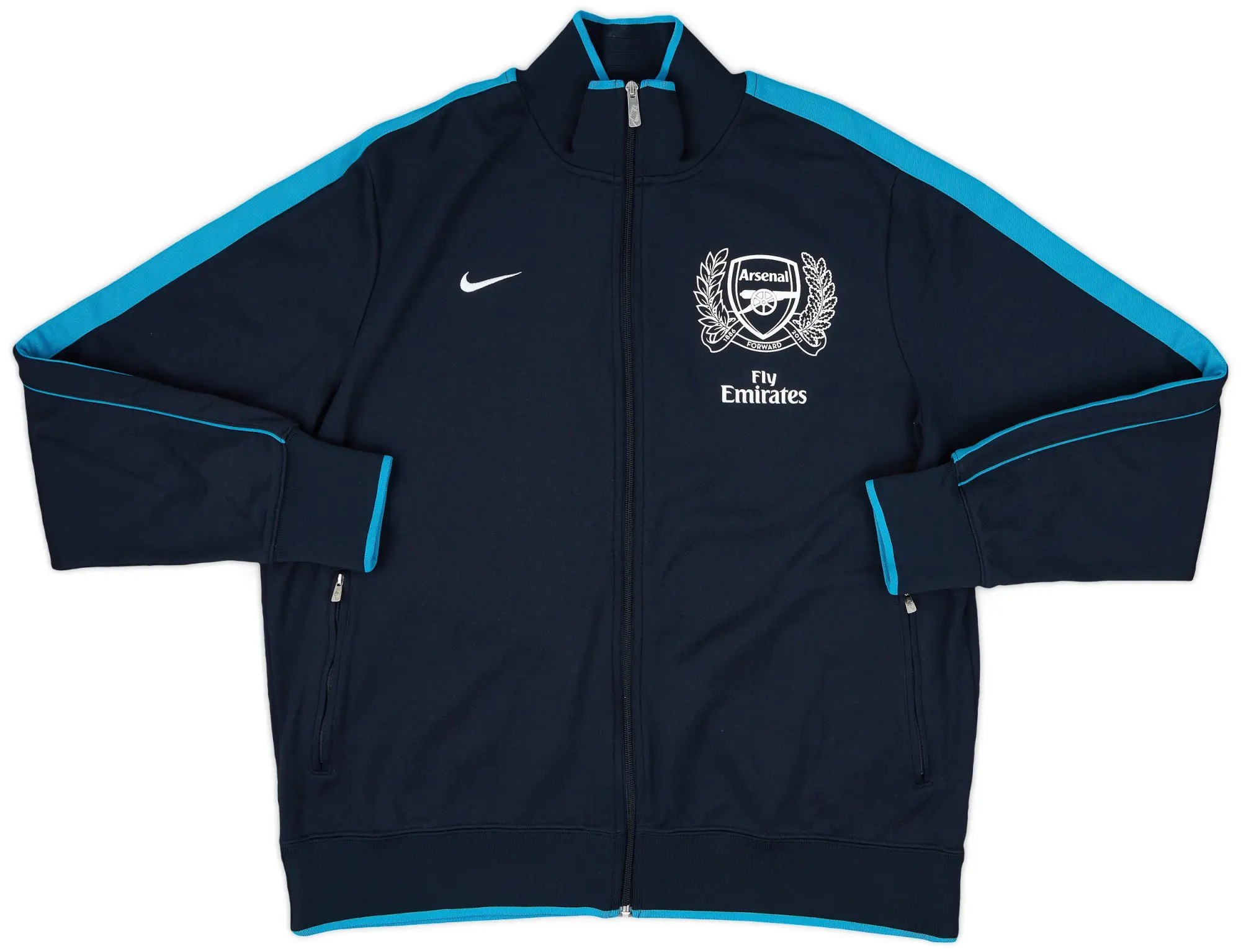 2011-12 Arsenal Nike Track Jacket - 9/10 - (XXL)