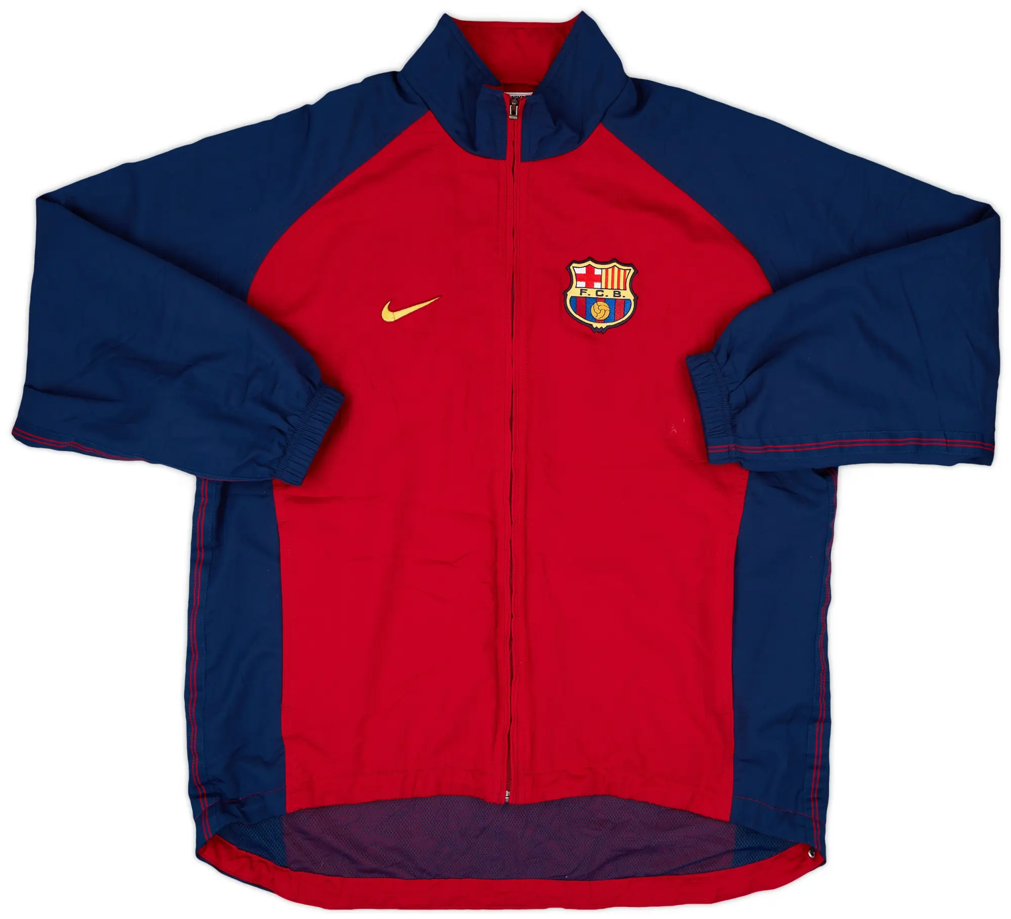 1998-99 Barcelona Nike Track Jacket - 9/10 - (M)