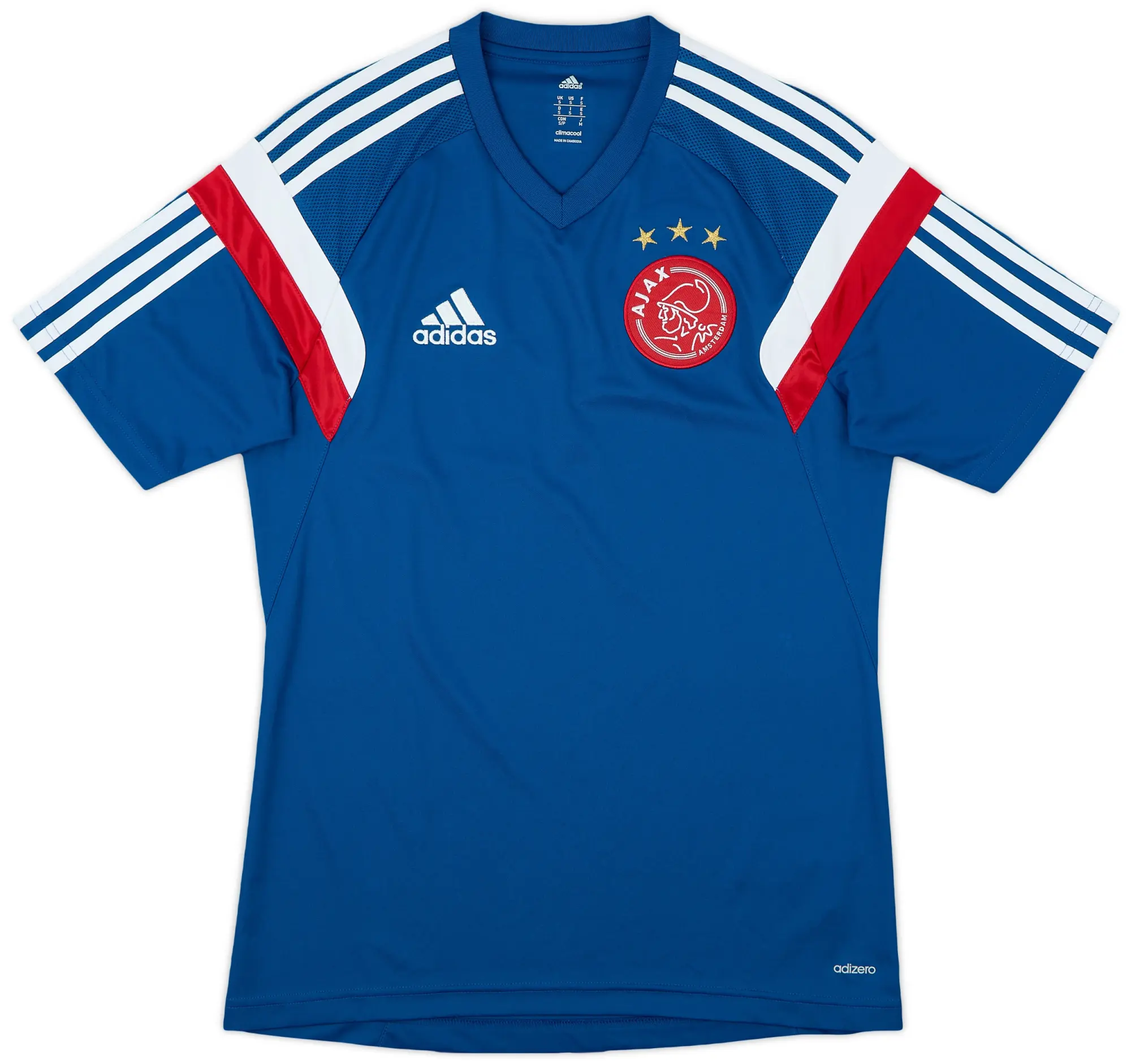 2014-15 Ajax adizero Training Shirt - 9/10 - (S)