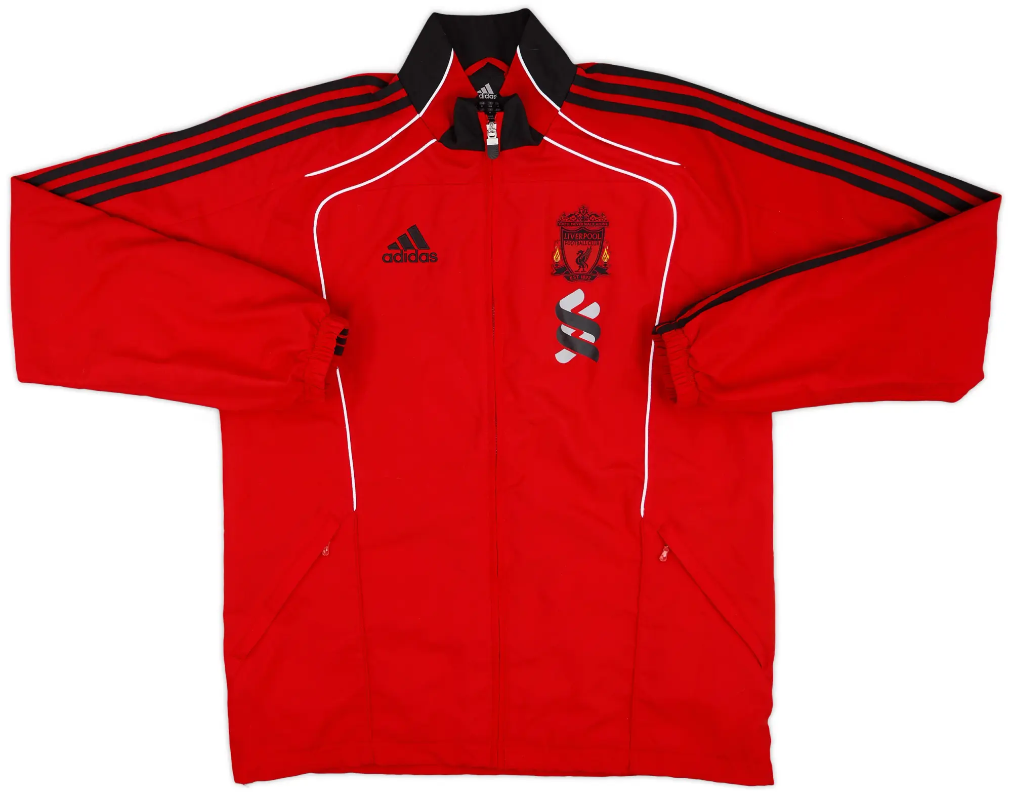 2010-11 Liverpool adidas Track Jacket - 7/10 - (M/L)