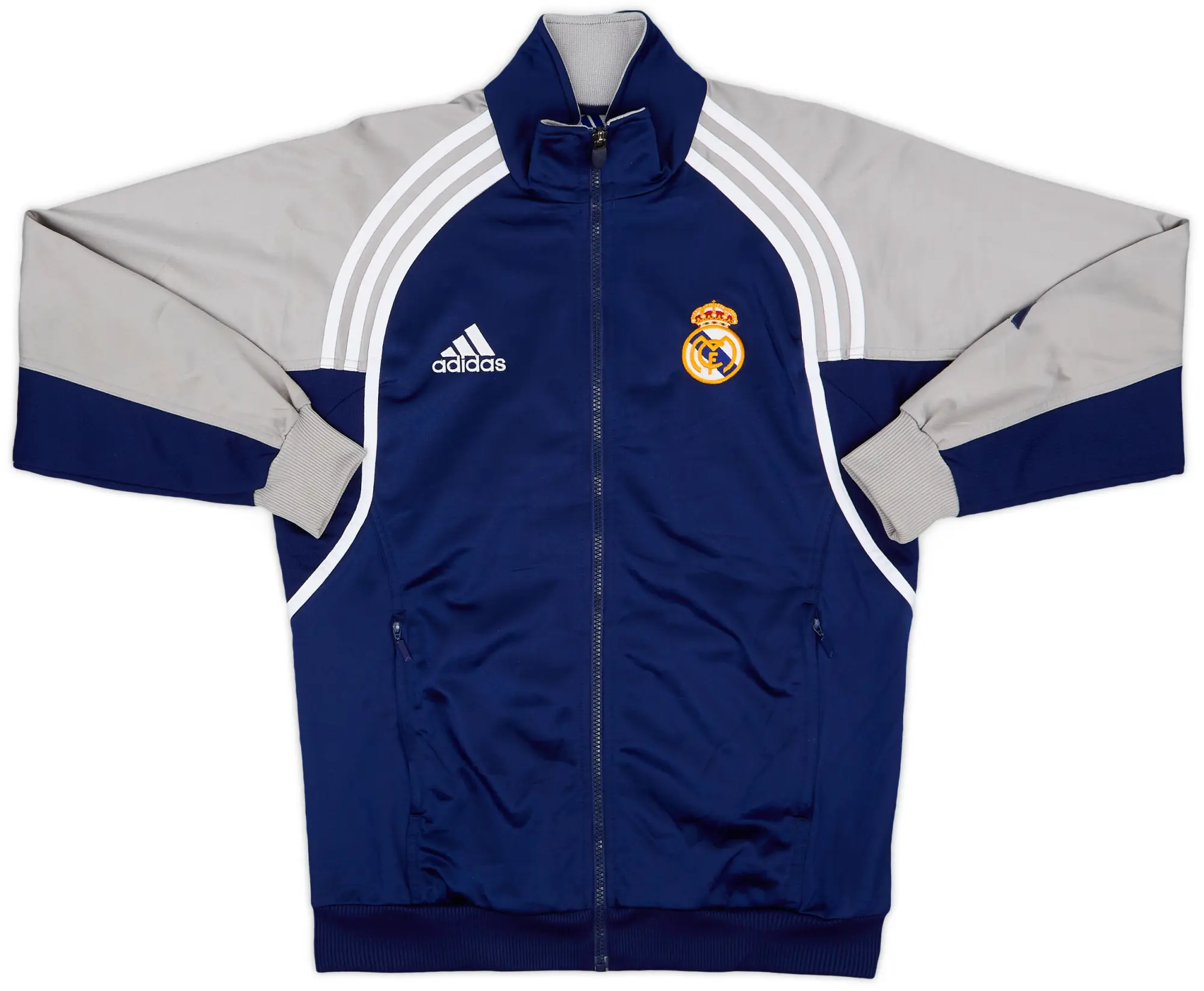 2000-01 Real Madrid adidas Track Jacket - 8/10 - (XL.Boys)