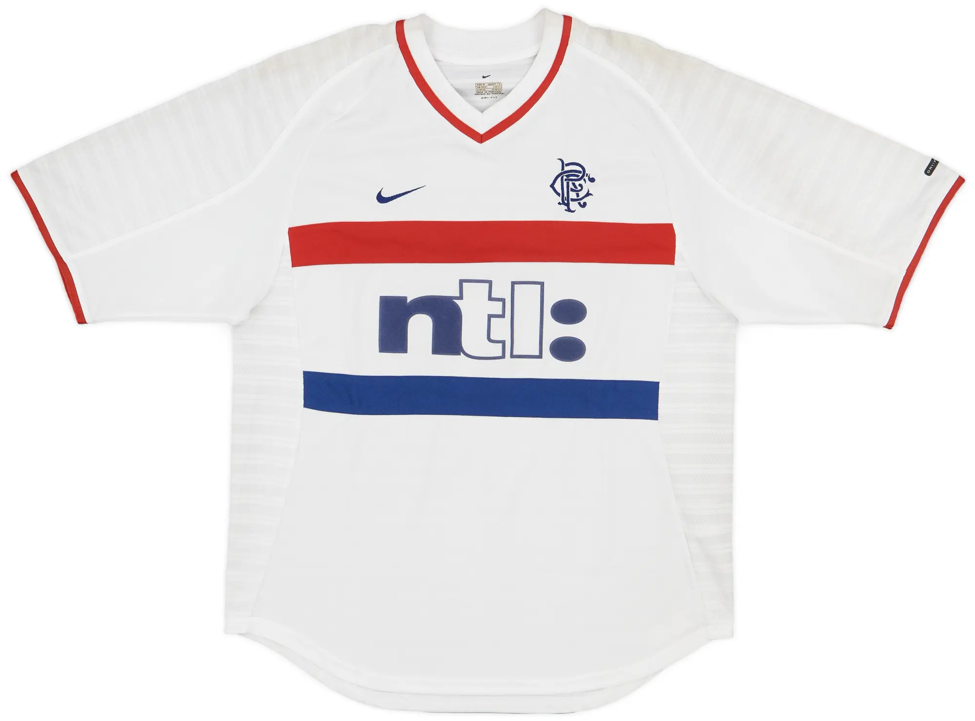 Nike Rangers Mens SS Away Shirt 2000/01