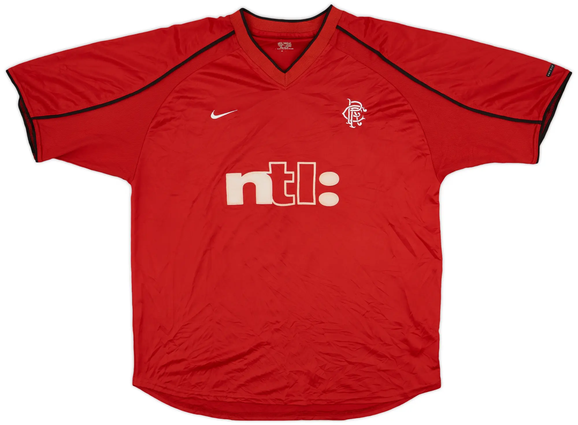 Nike Rangers Mens SS Third Shirt 2000/01