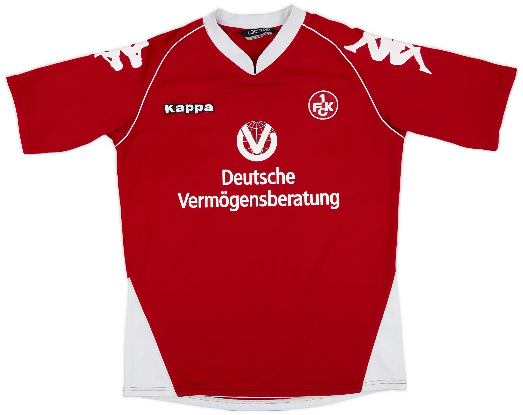 2007-08 Kaiserslautern Home Shirt - 7/10 - (L)