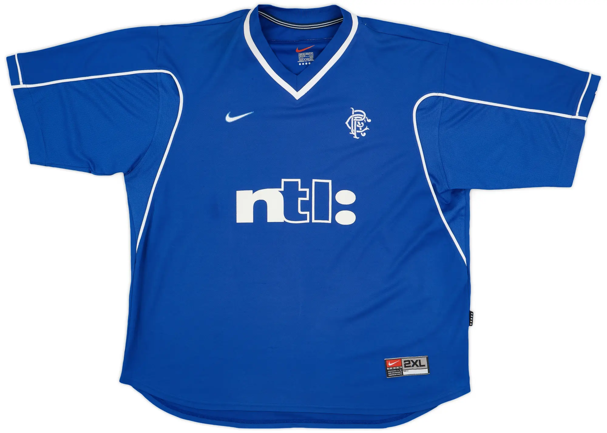 Nike Rangers Mens SS Home Shirt 1999/01