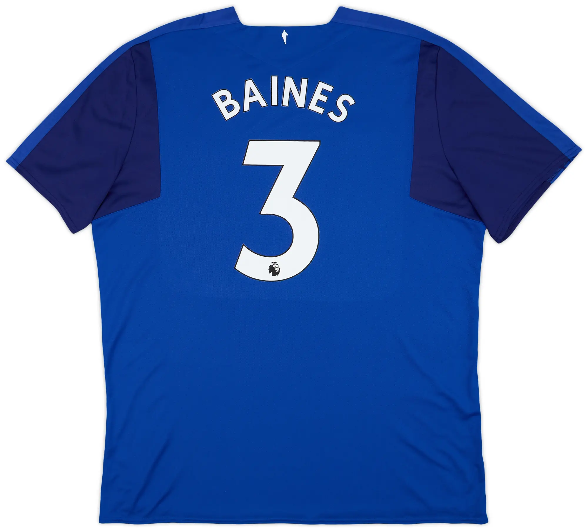 2017-18 Everton Home Shirt Baines #3 - 8/10 - (XXL)