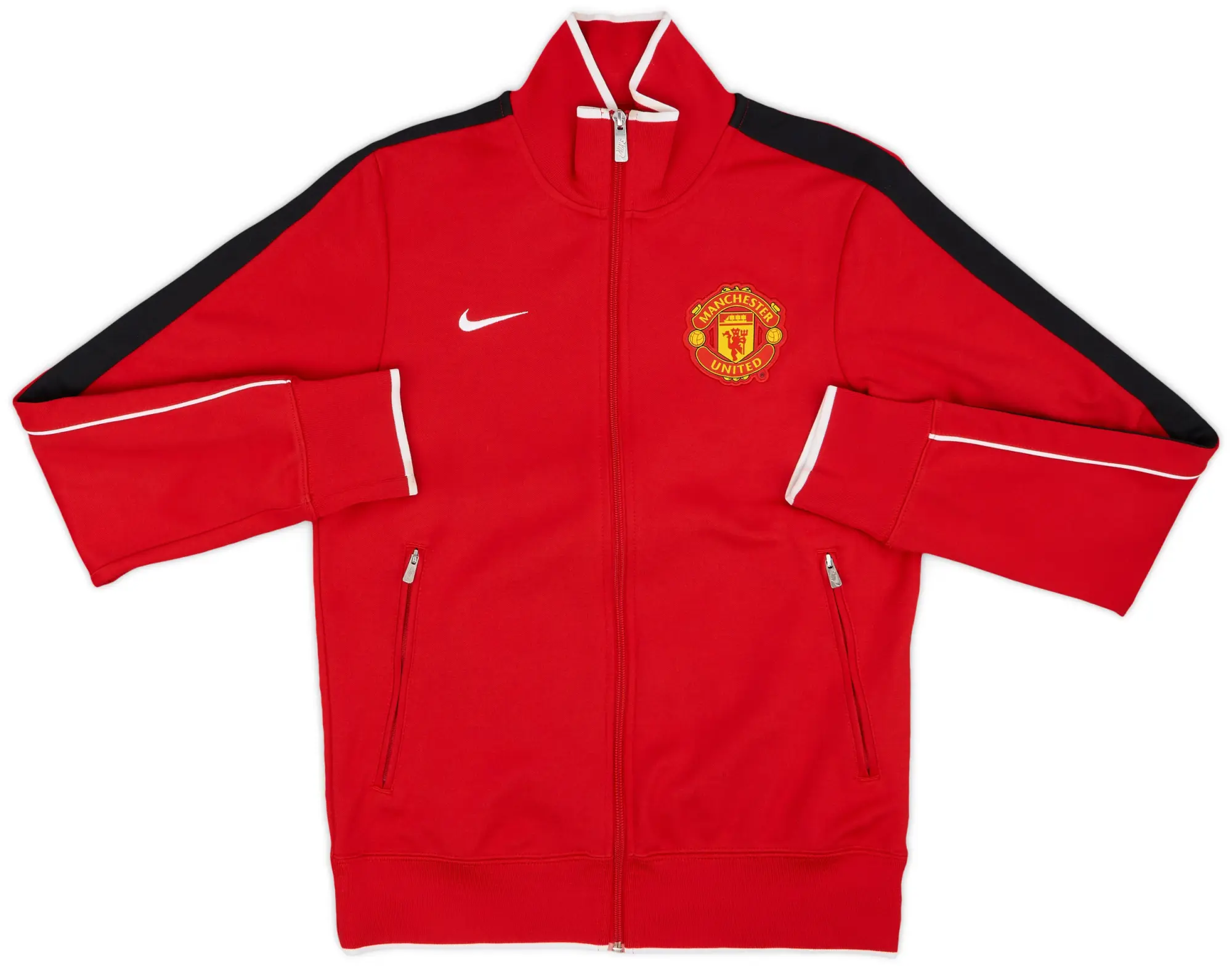 2011-12 Manchester United Nike N98 Track Jacket - 8/10 - (S)