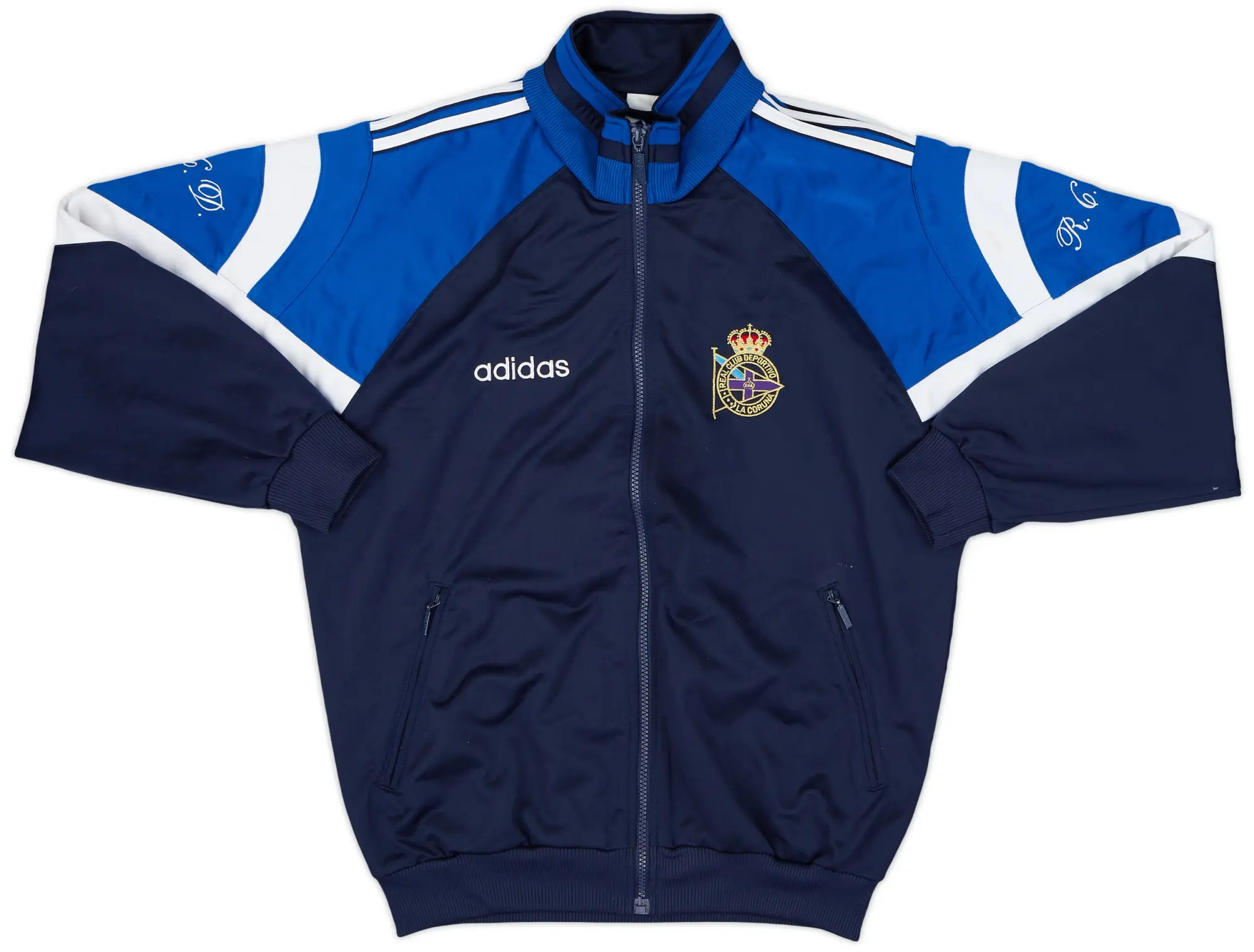 1997-98 Deportivo adidas Track Jacket - 7/10 - (S)