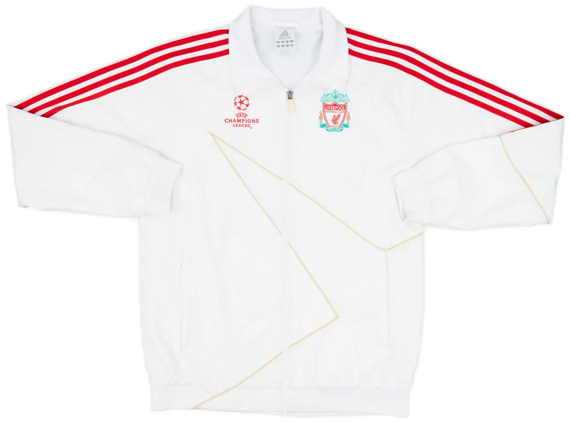 2009-10 Liverpool adidas CL Track Jacket - 9/10 - (S)
