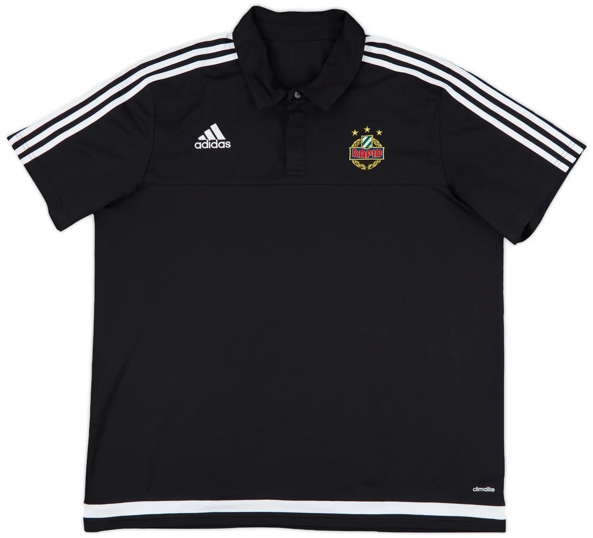 2015-16 Rapid Vienna adidas Polo Shirt - 9/10 - (XXL)